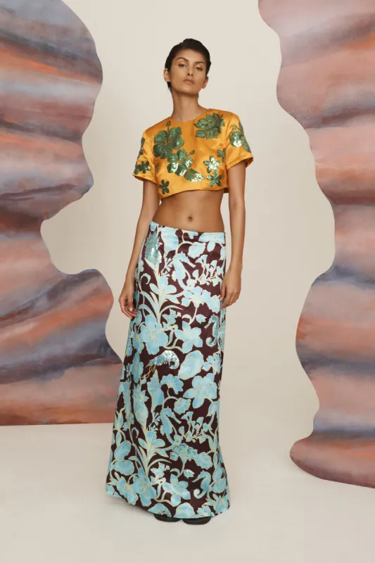 SIZZLE SKIRT sold by Alemais