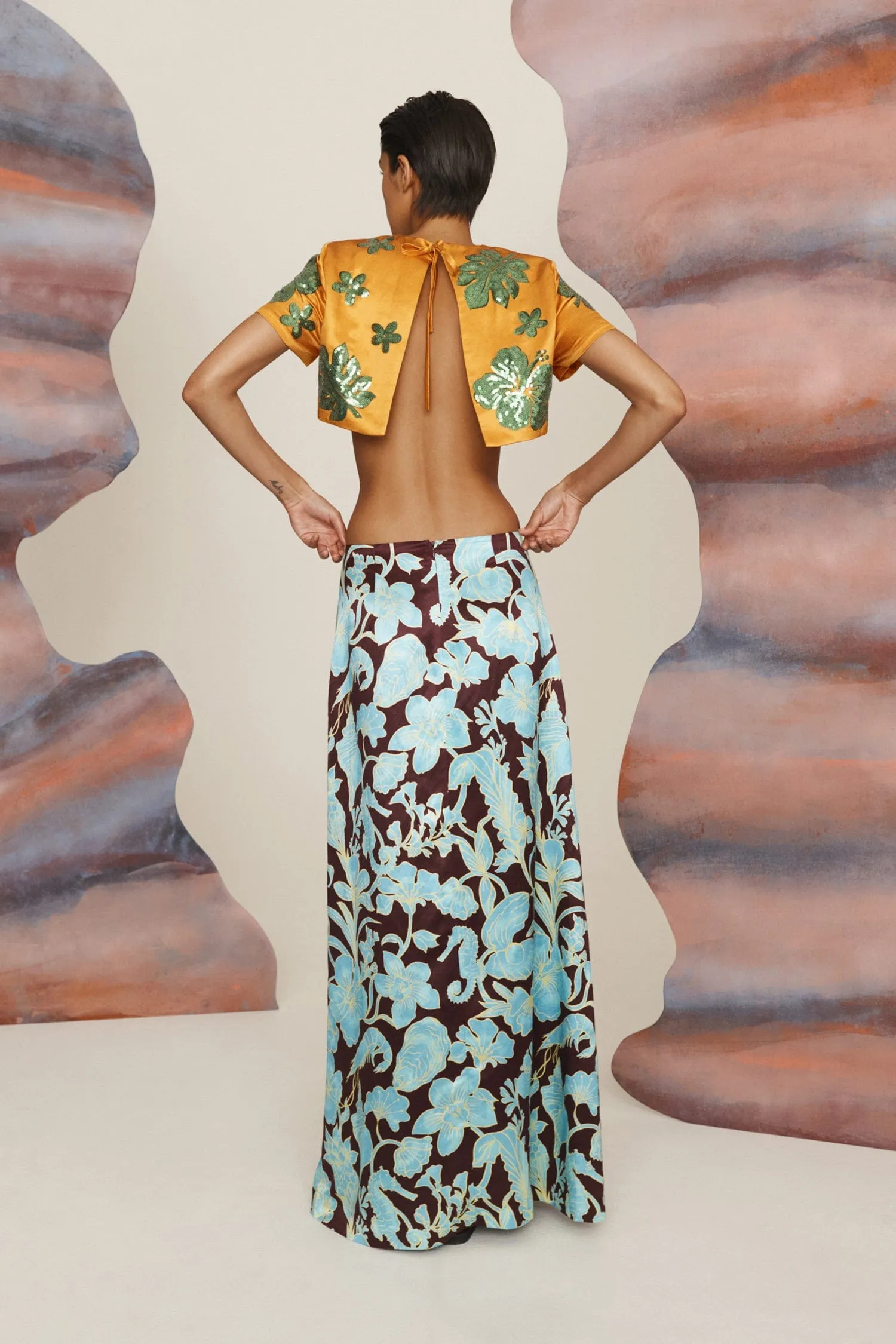 SIZZLE SKIRT sold by Alemais product image thumbnail 4