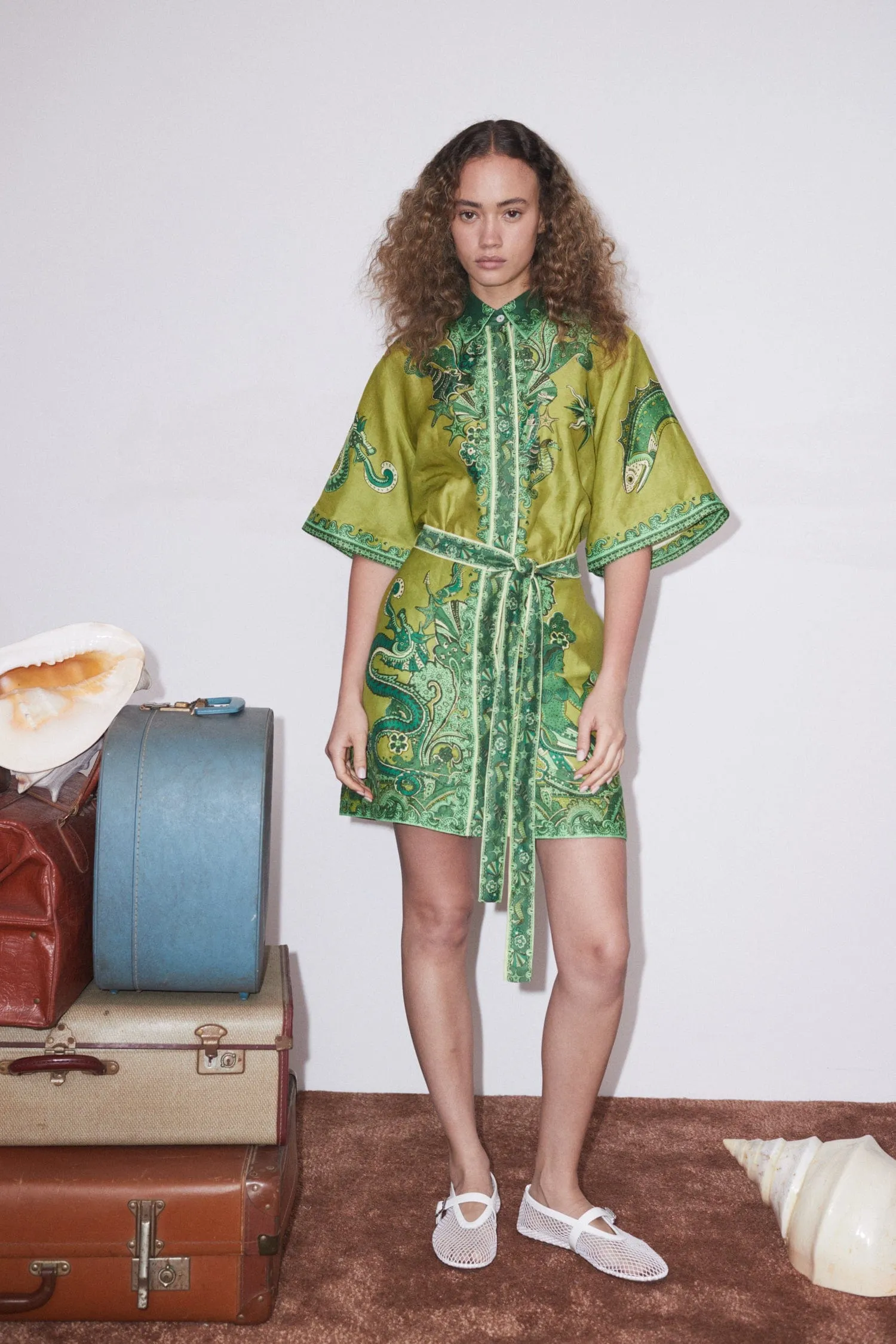 SOLARIS MINI DRESS sold by Alemais