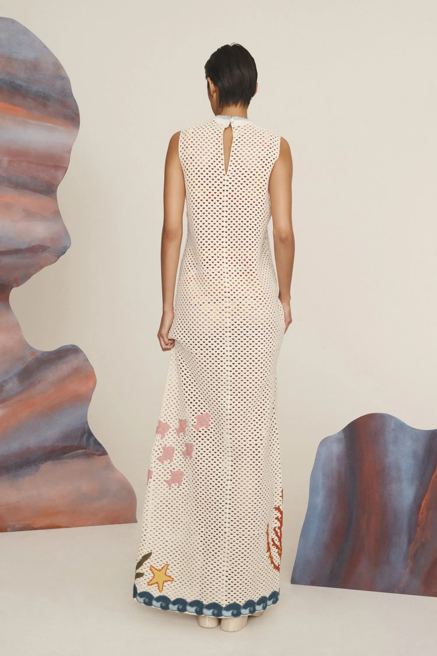 SPLASH MIDI DRESS sold by Alemais product image thumbnail 5