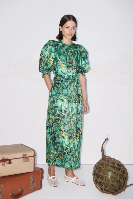 SUNBURST MIDI DRESS sold by Alemais