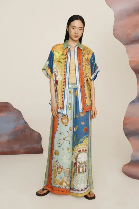 SURREALIST SUMMER SHIRT sold by Alemais