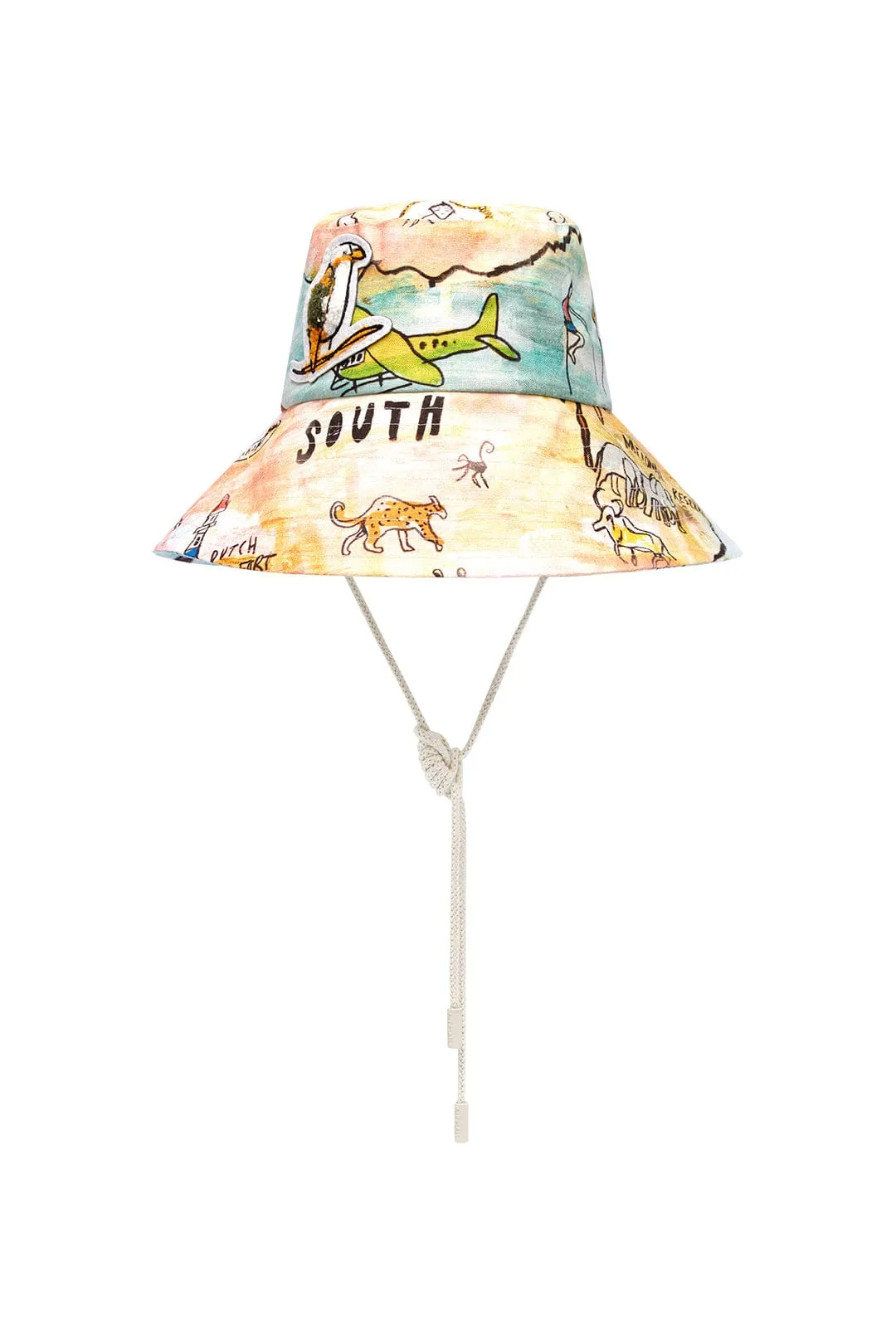 SWELL MID BRIM BUCKET HAT sold by Alemais product image thumbnail 2