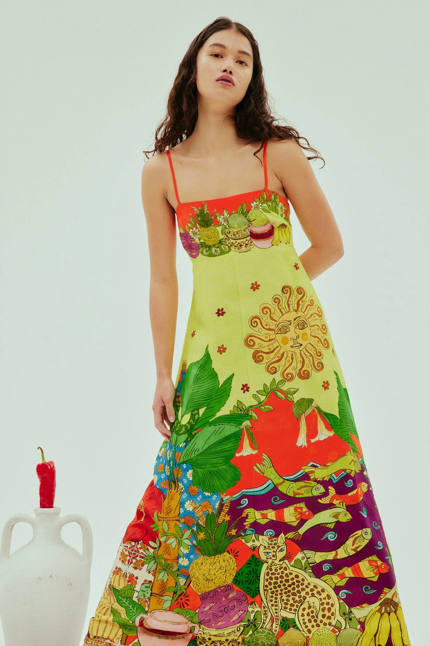 TIGER DAY DRESS sold by Alemais product image thumbnail 4