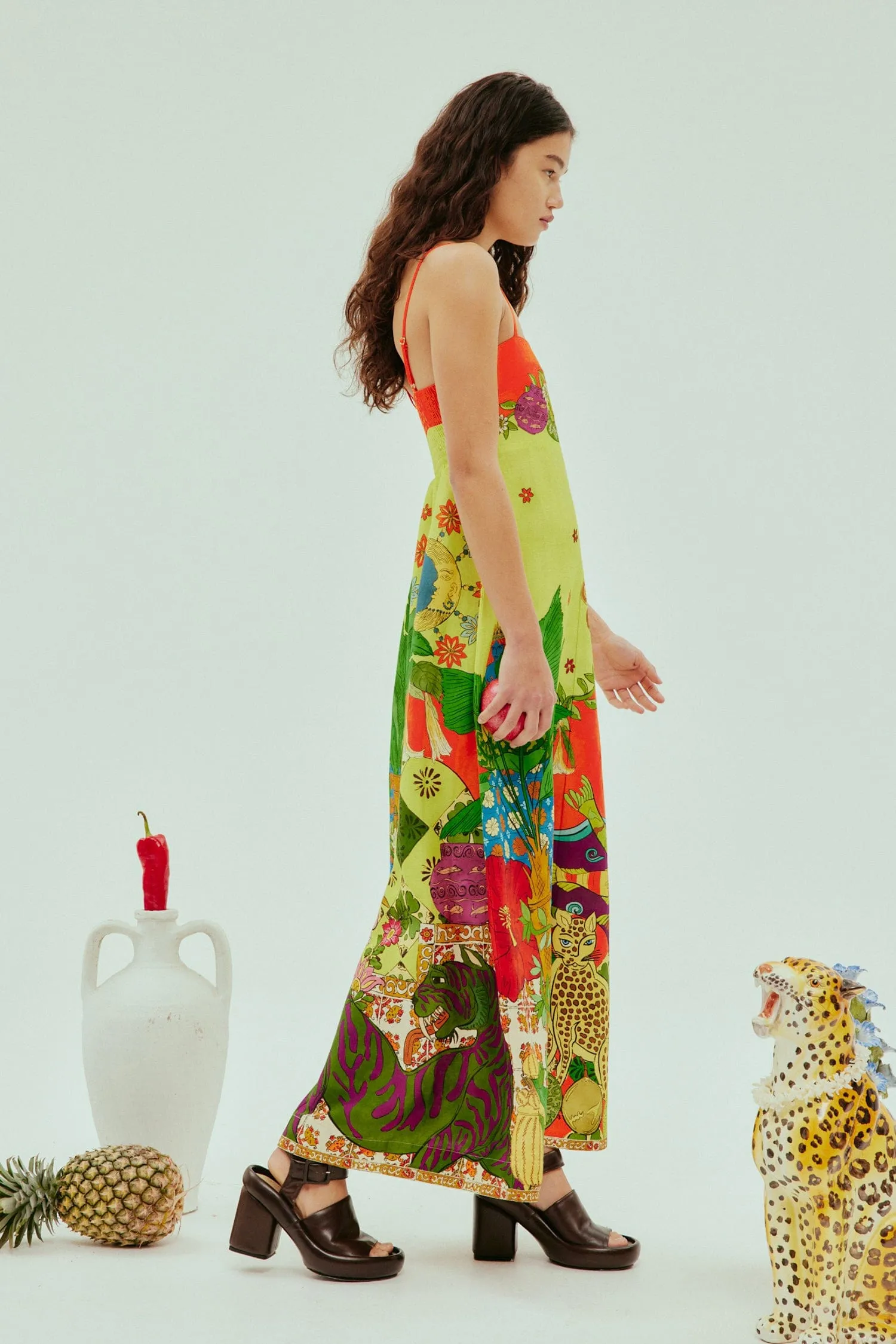 TIGER DAY DRESS sold by Alemais product image thumbnail 5