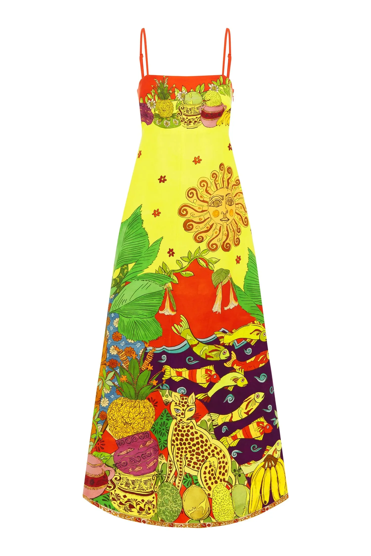 TIGER DAY DRESS sold by Alemais product image thumbnail 2