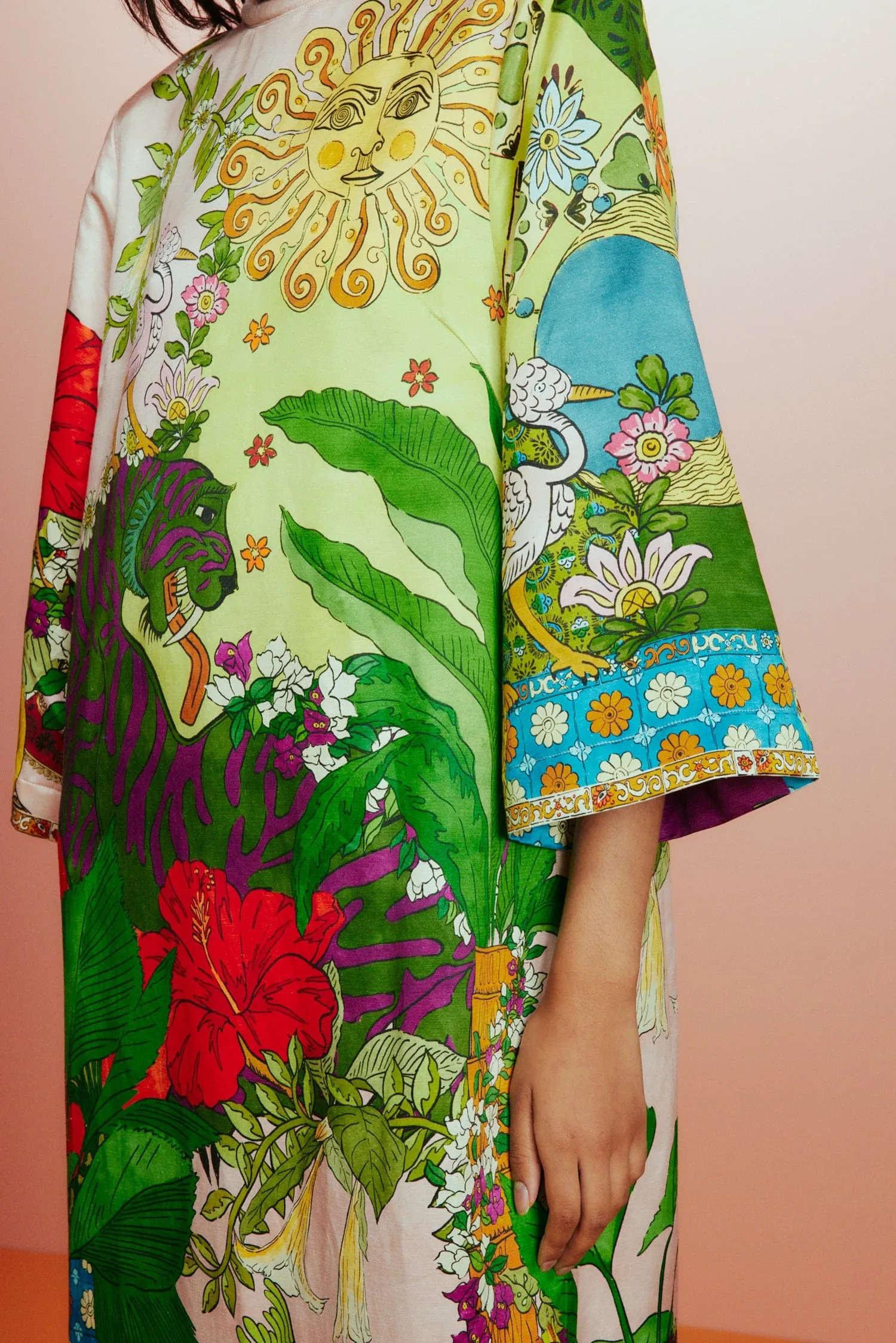 TIGER MIDI DRESS sold by Alemais product image thumbnail 3