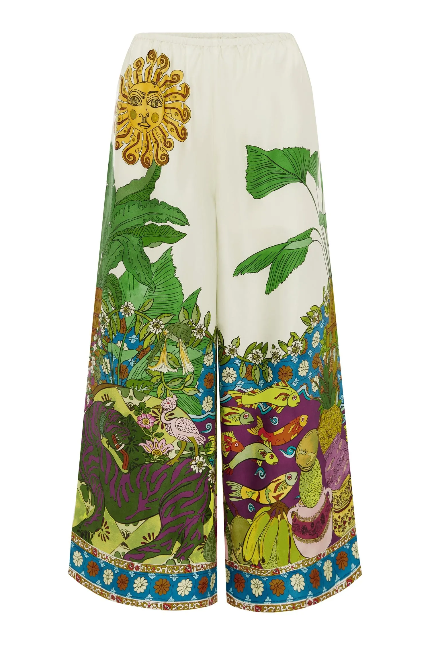 TIGER SILK PANT sold by Alemais product image thumbnail 2