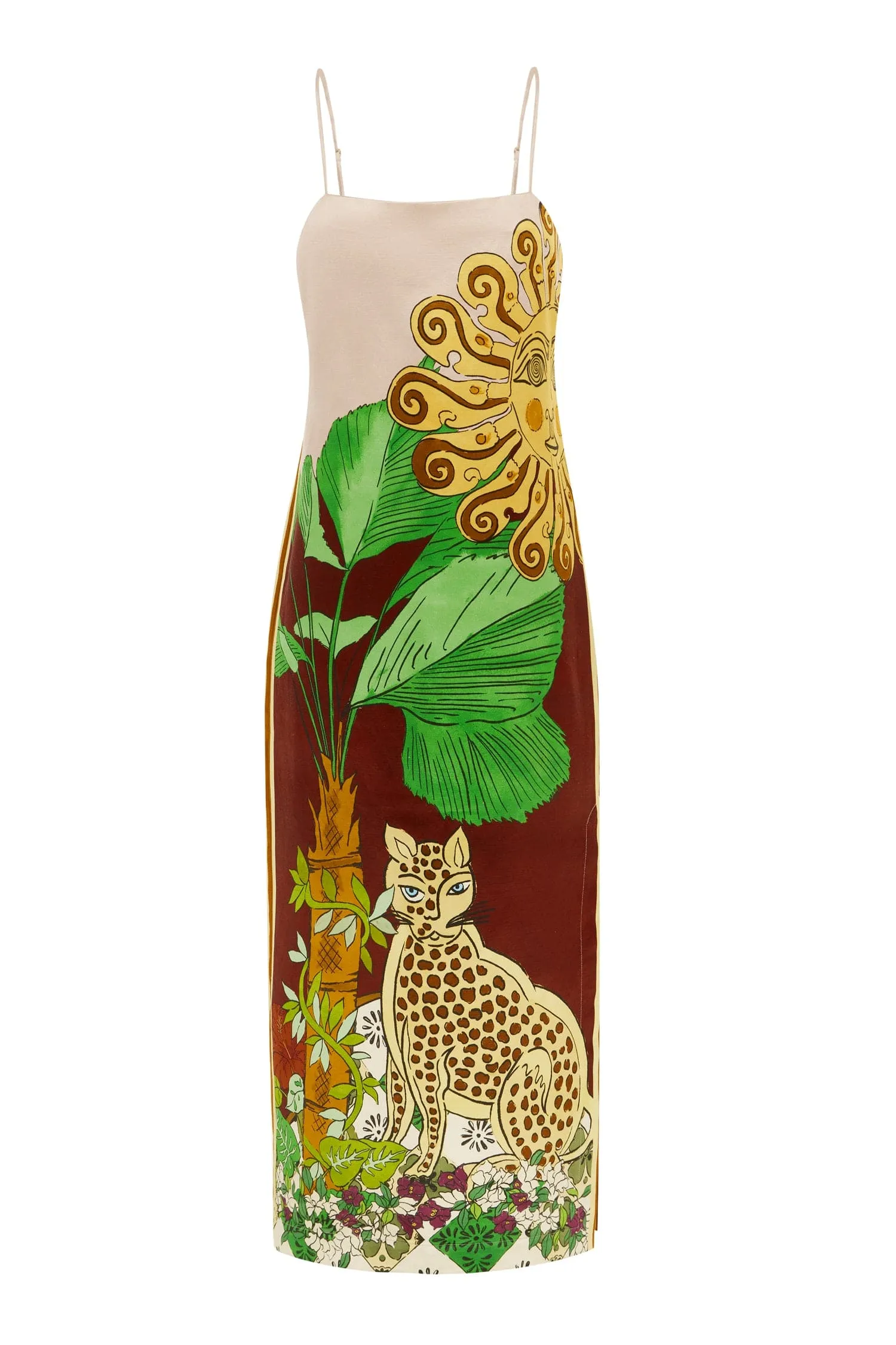 TIGER SLIP DRESS sold by Alemais product image thumbnail 2