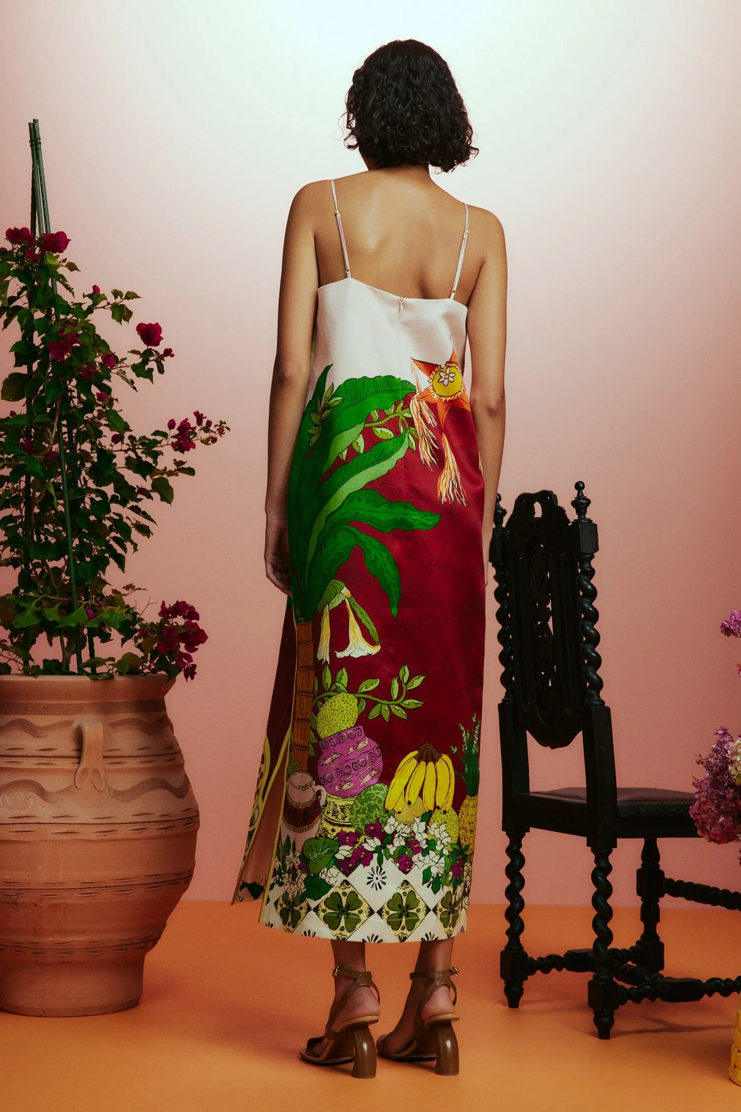 TIGER SLIP DRESS sold by Alemais product image thumbnail 5