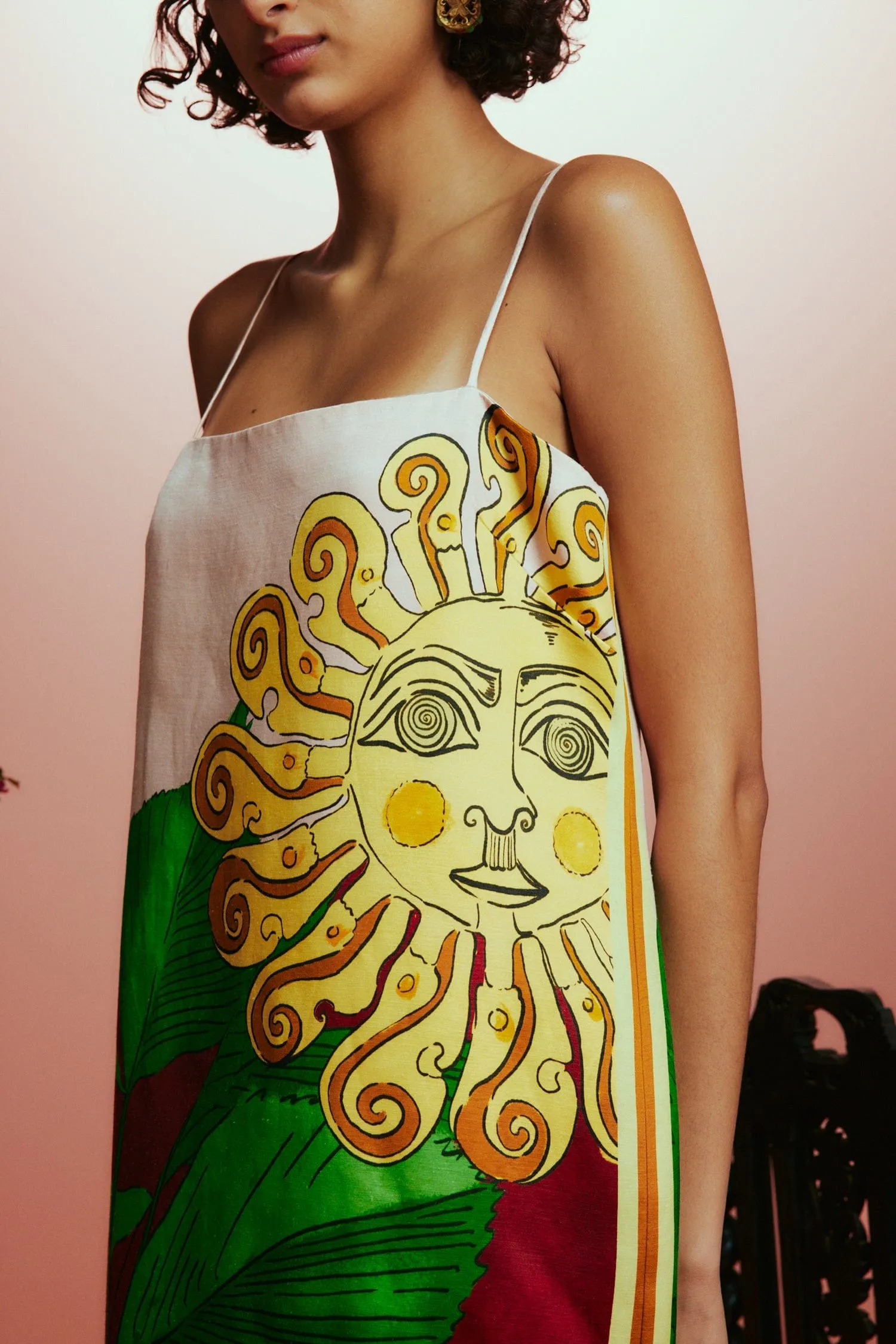 TIGER SLIP DRESS sold by Alemais product image thumbnail 3