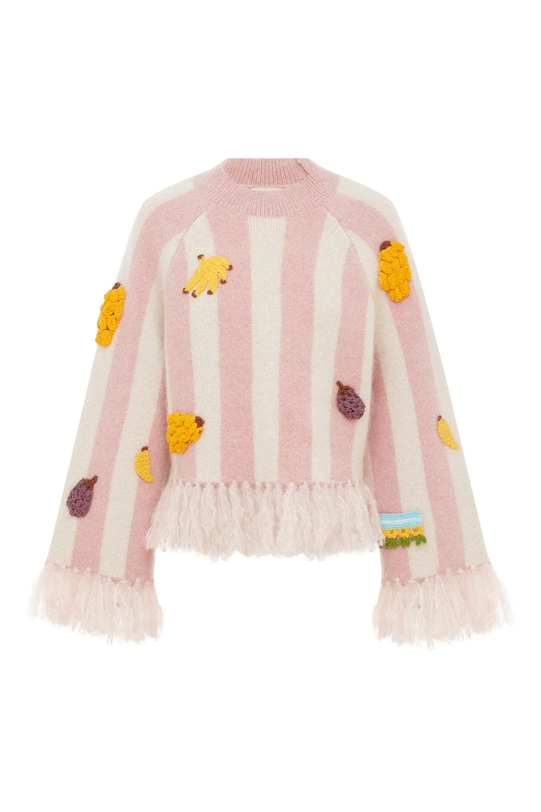 VILLA CROPPED KNIT JUMPER sold by Alemais product image thumbnail 2