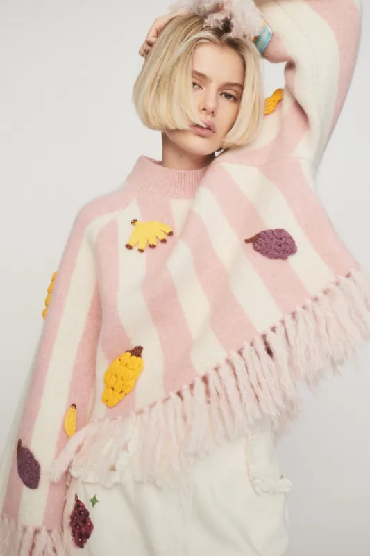 VILLA CROPPED KNIT JUMPER sold by Alemais