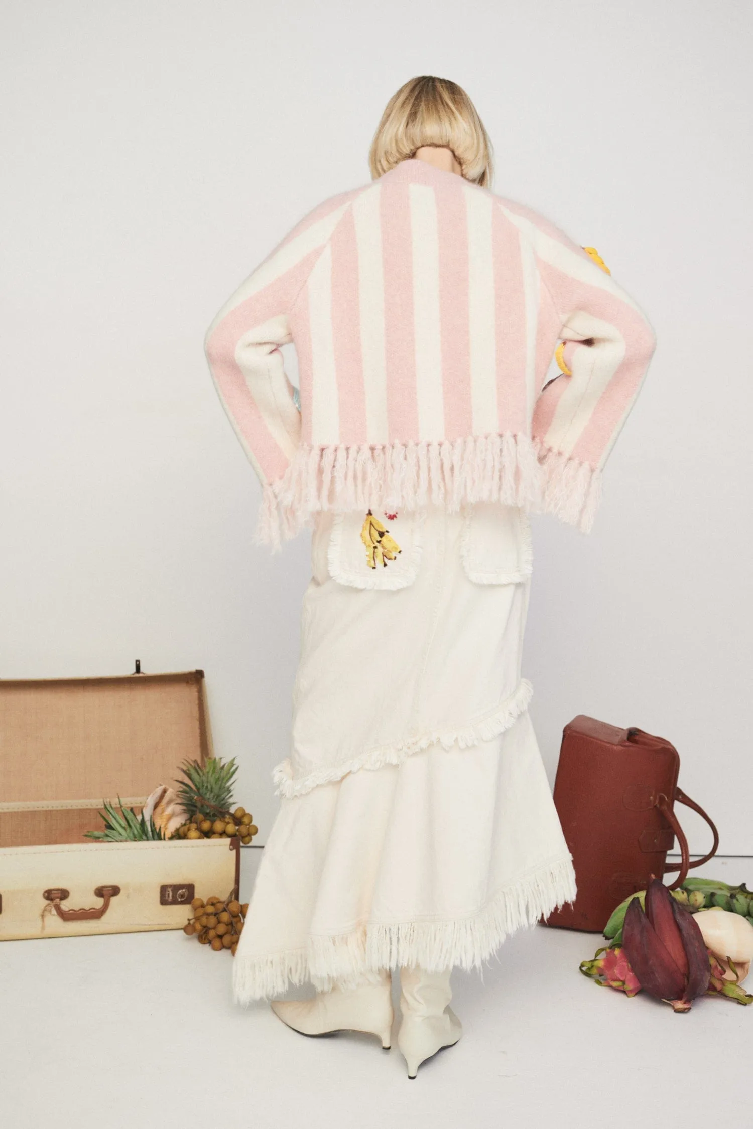 VILLA CROPPED KNIT JUMPER sold by Alemais product image thumbnail 5