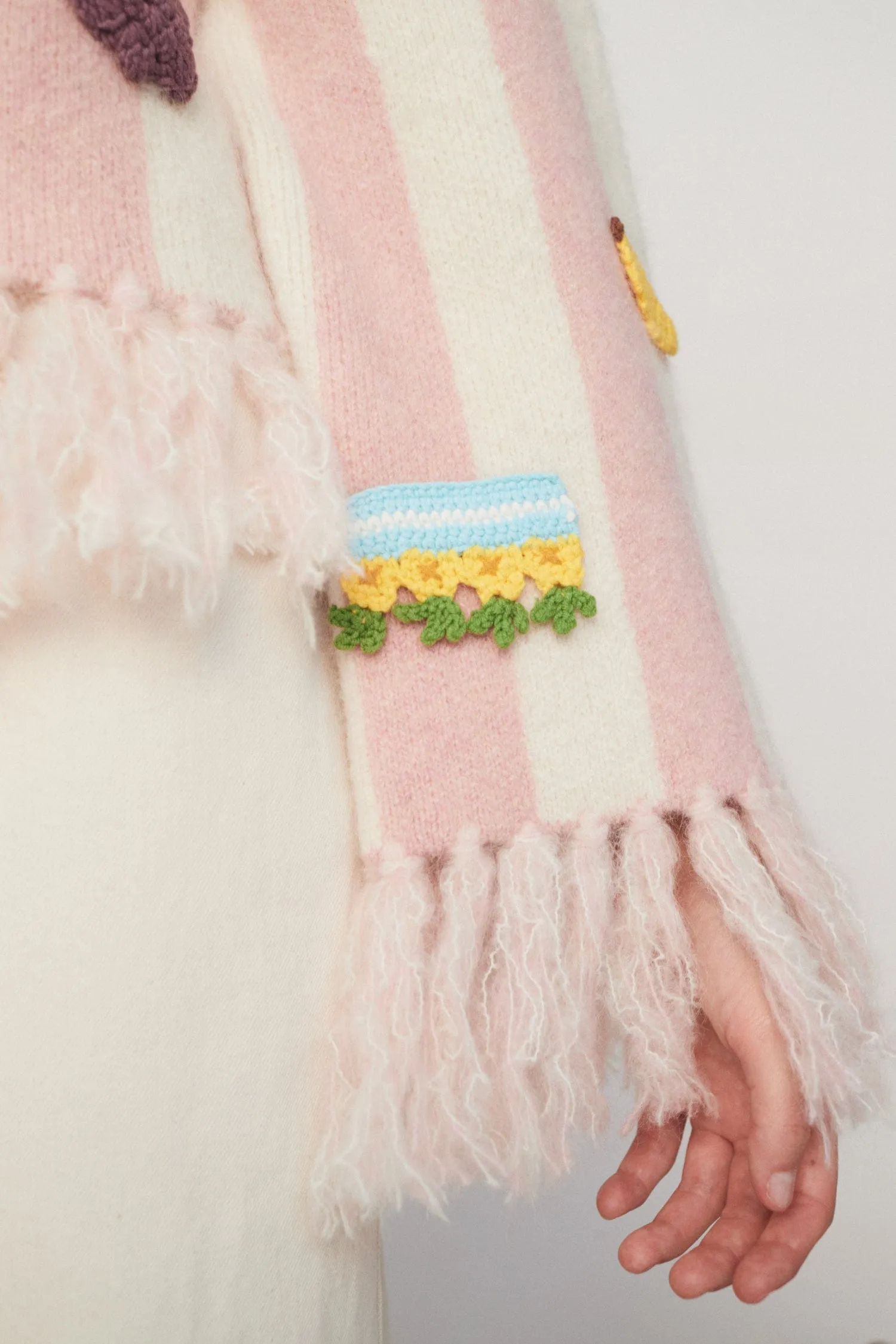 VILLA CROPPED KNIT JUMPER sold by Alemais product image thumbnail 3