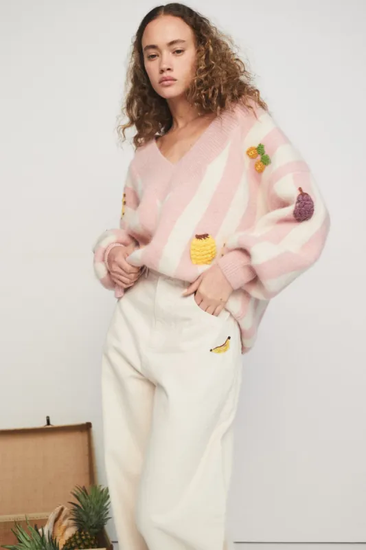 VILLA OVERSIZED KNIT JUMPER sold by Alemais