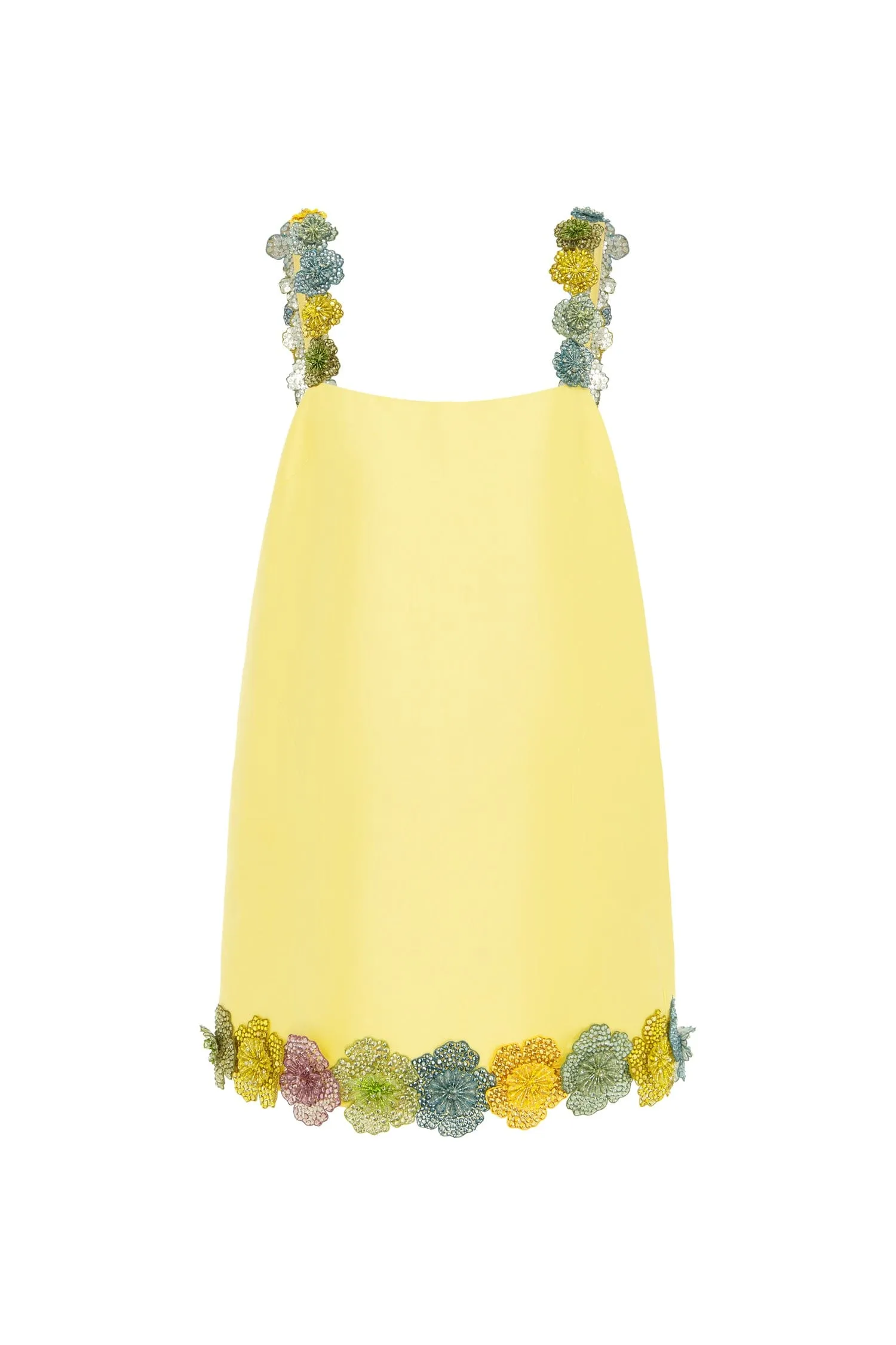 LOLITA MINI DRESS LEMON sold by Alemais product image thumbnail 2