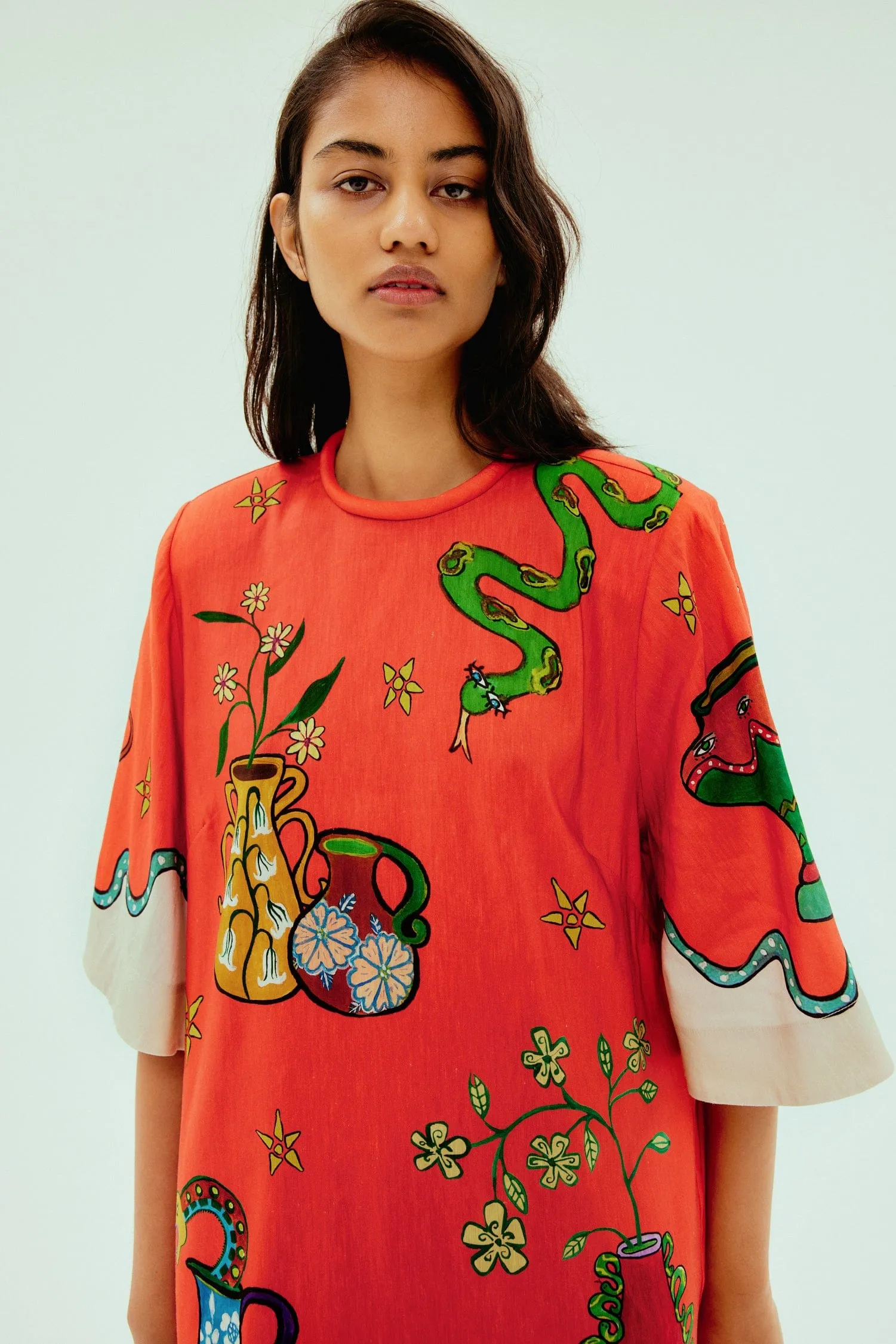 ROSE MIDI TEE DRESS sold by Alemais product image thumbnail 5