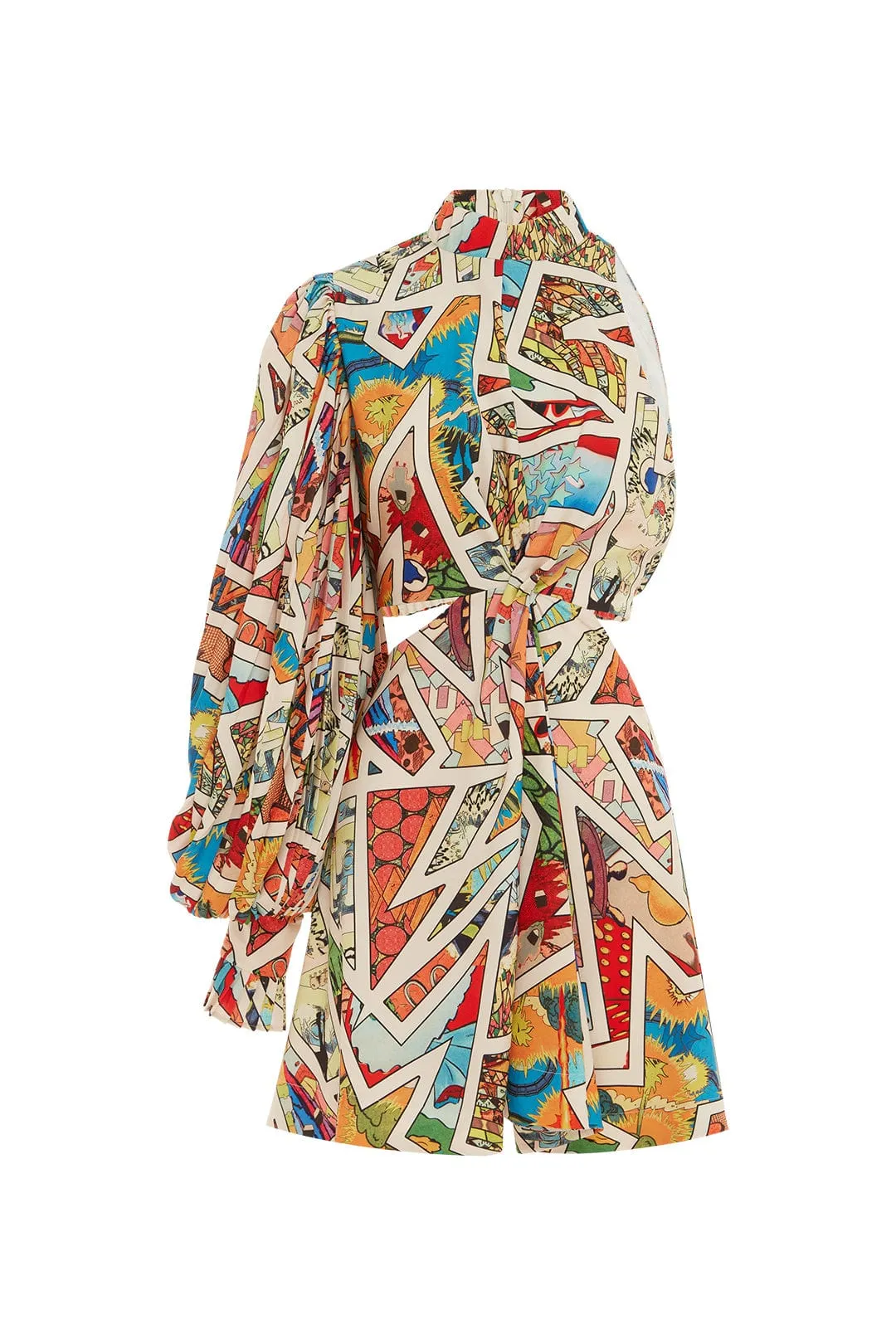 STAR MAN PLEATED MINI DRESS sold by Alemais product image thumbnail 2