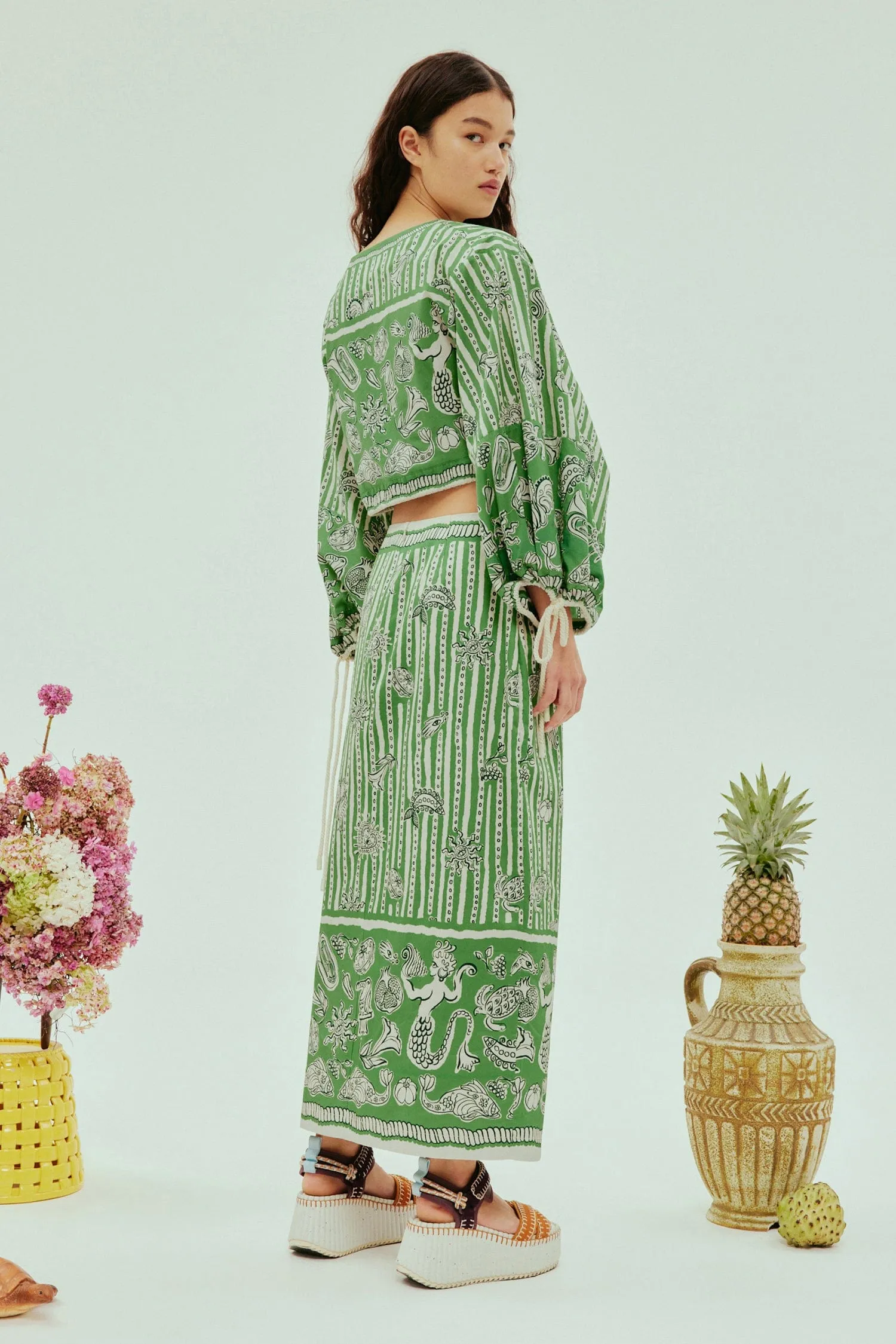 LULA SARONG SKIRT sold by Alemais product image thumbnail 3