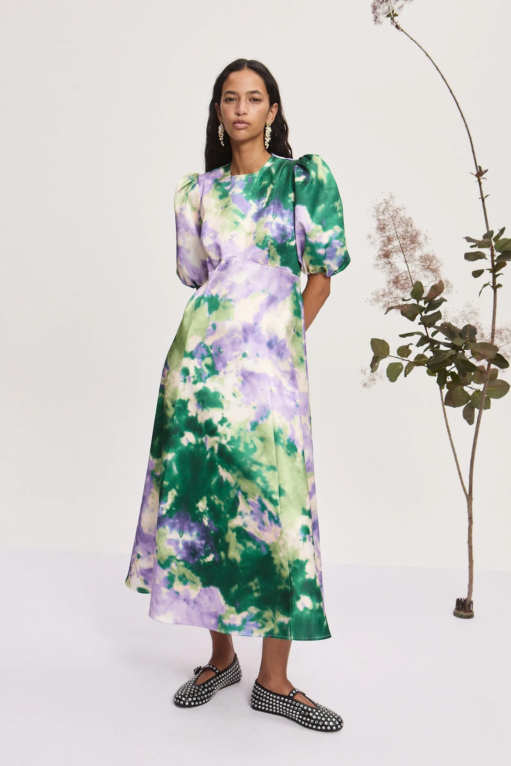 ALESSANDRA MIDI DRESS sold by Alemais