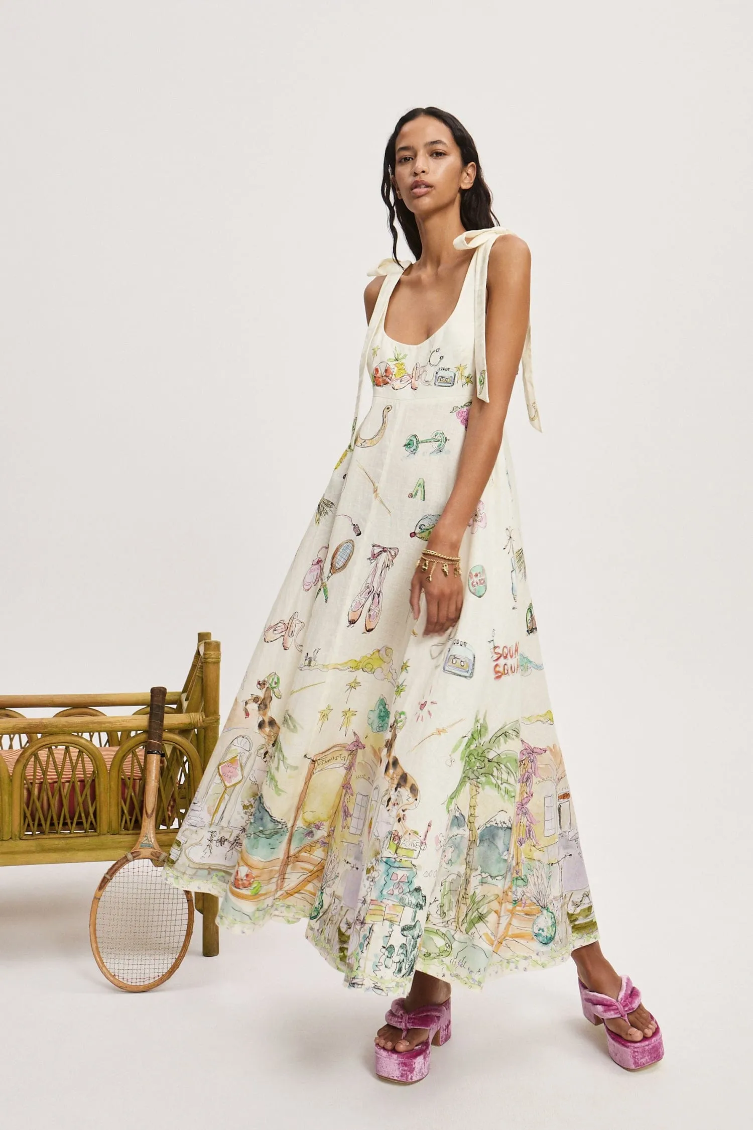 ANOUK BALLET SUNDRESS sold by Alemais