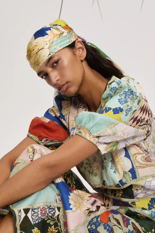 BIANCA SILK SCARF sold by Alemais