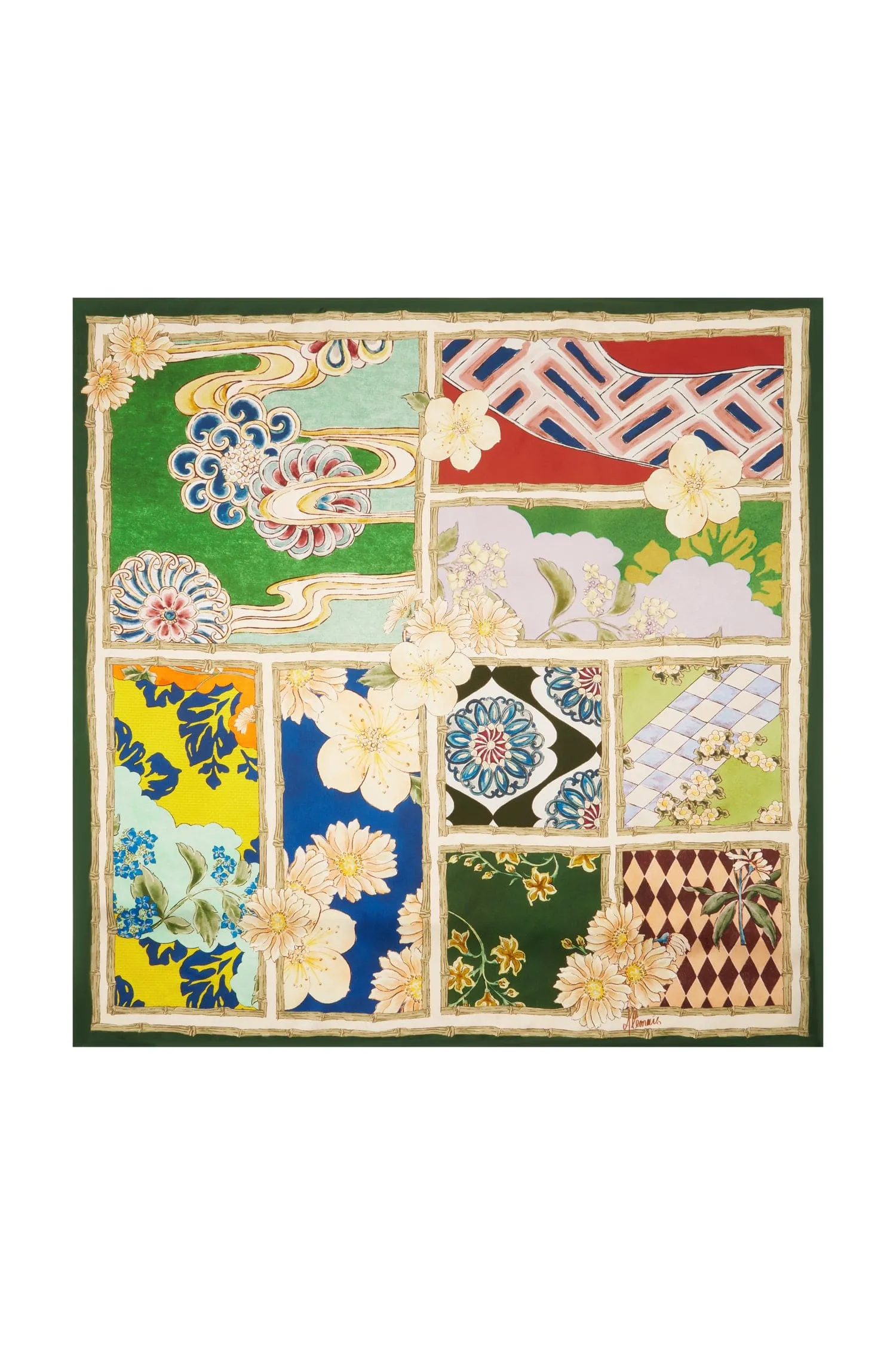 BIANCA SILK SCARF sold by Alemais product image thumbnail 2