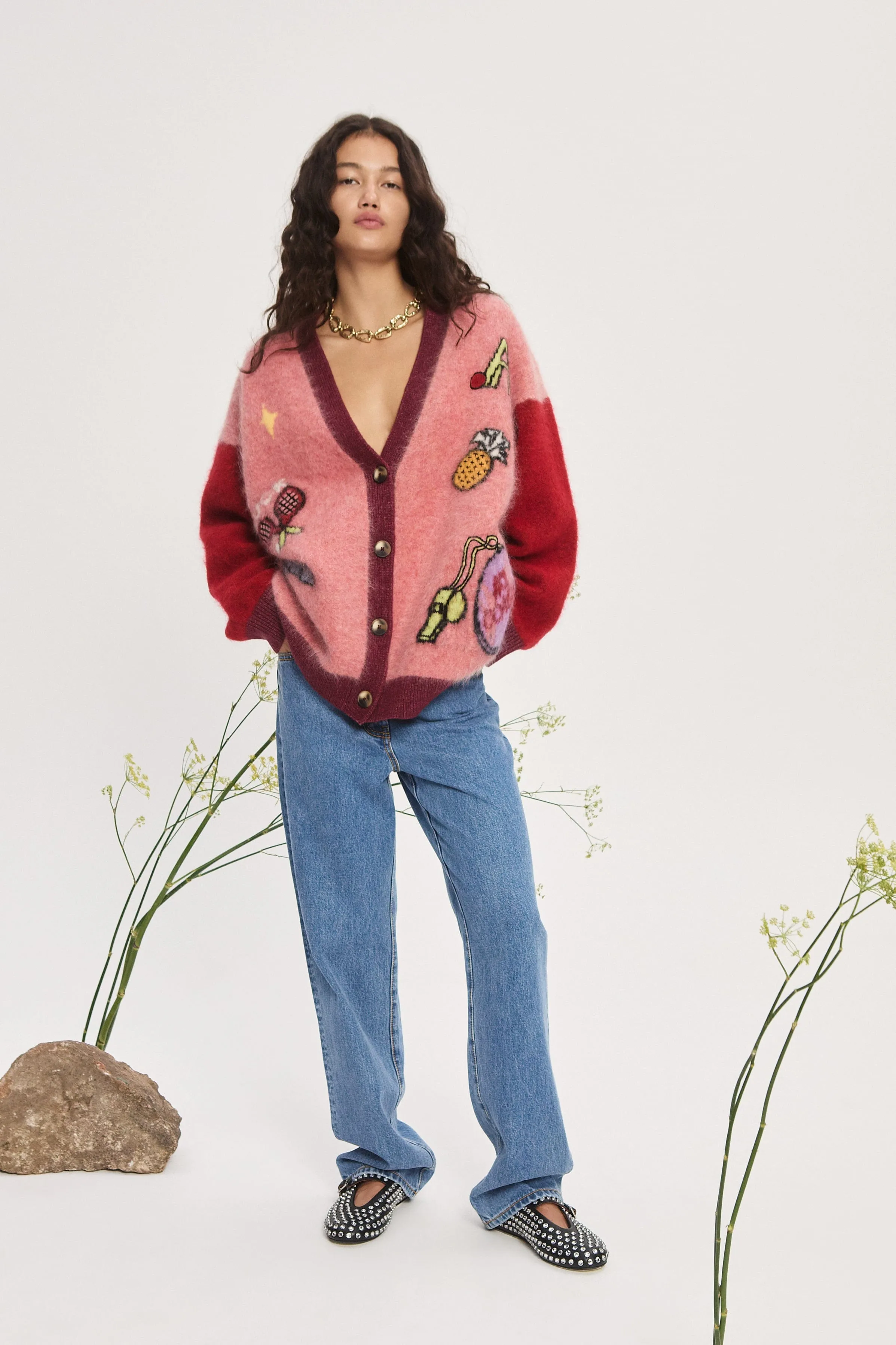 COURT CARDIGAN sold by Alemais