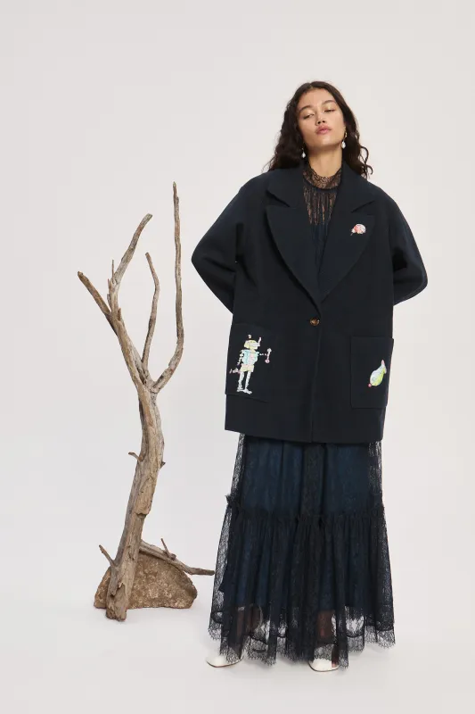 COURT PEACOAT sold by Alemais