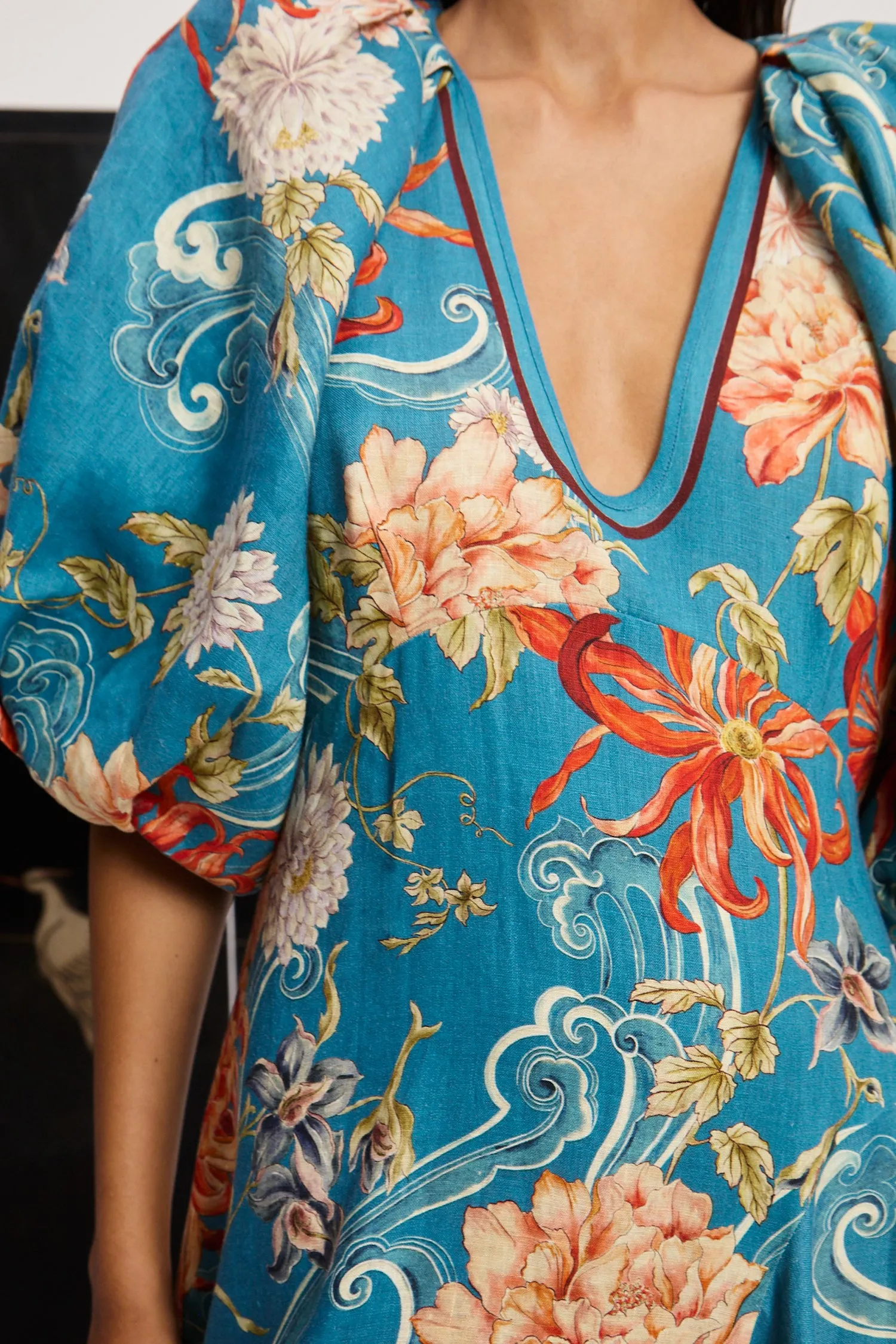 FLETCHER MIDI DRESS sold by Alemais product image thumbnail 5