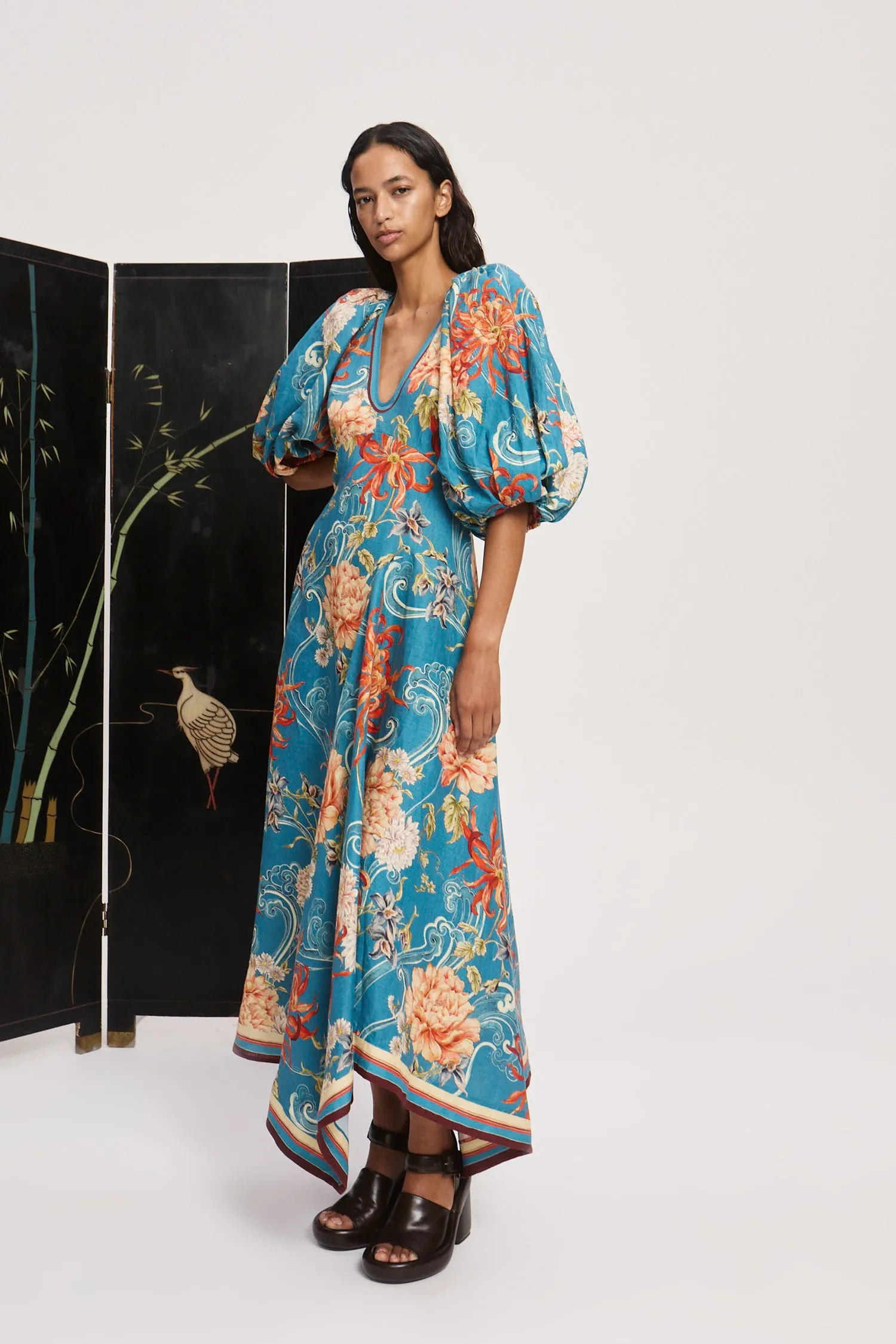 FLETCHER MIDI DRESS sold by Alemais product image thumbnail 3