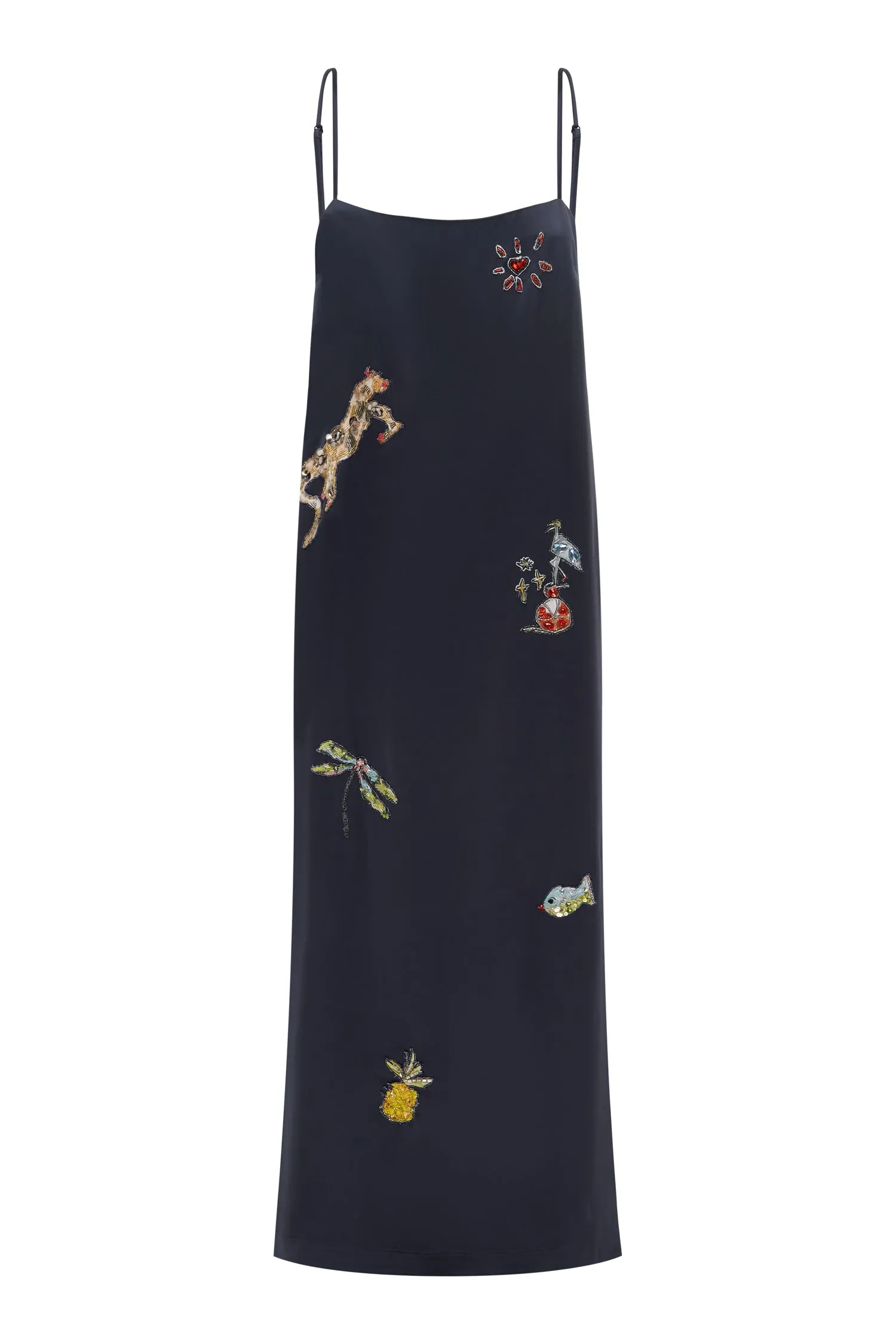 FONTAINE SLIP MIDI DRESS sold by Alemais product image thumbnail 2