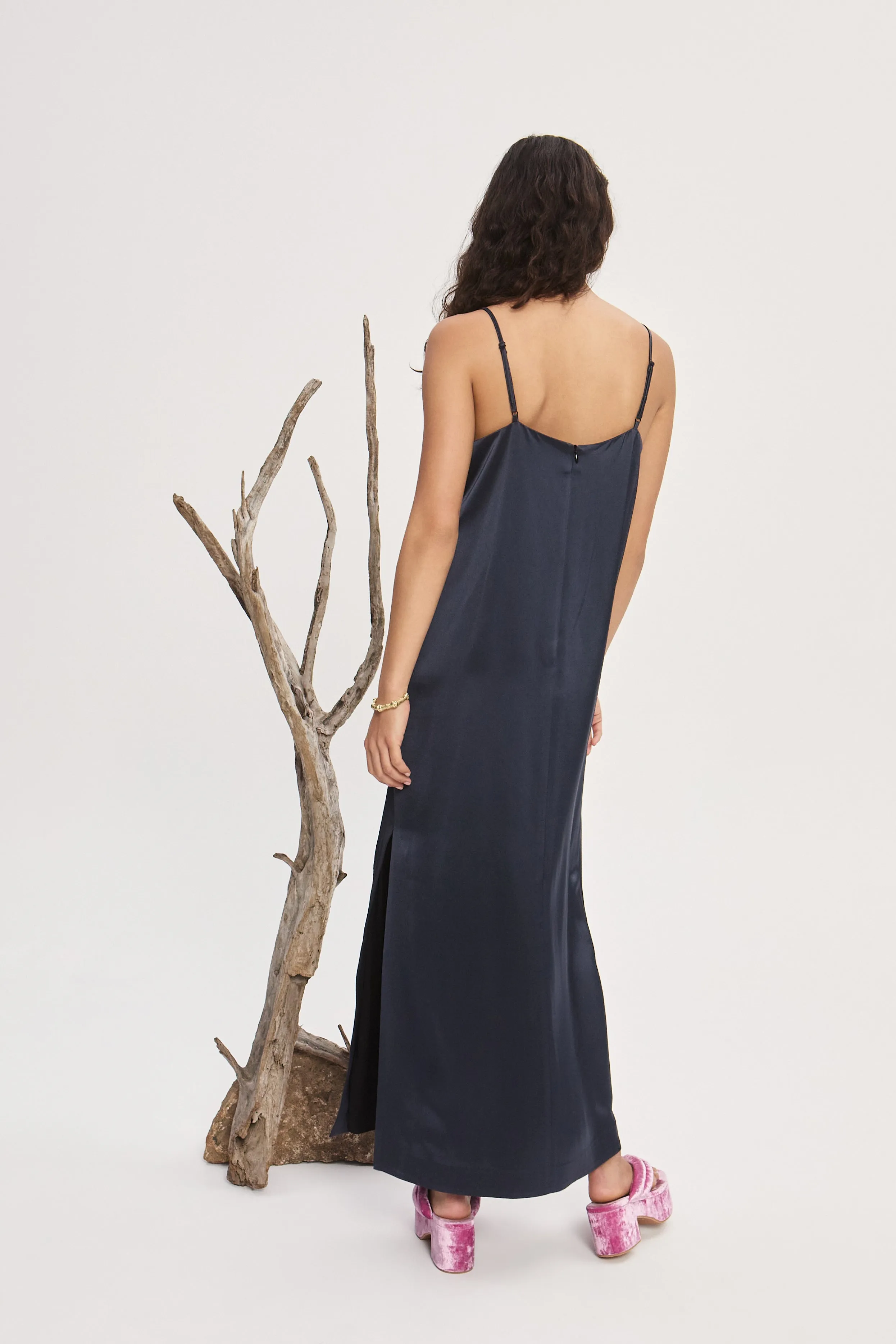 FONTAINE SLIP MIDI DRESS sold by Alemais product image thumbnail 4