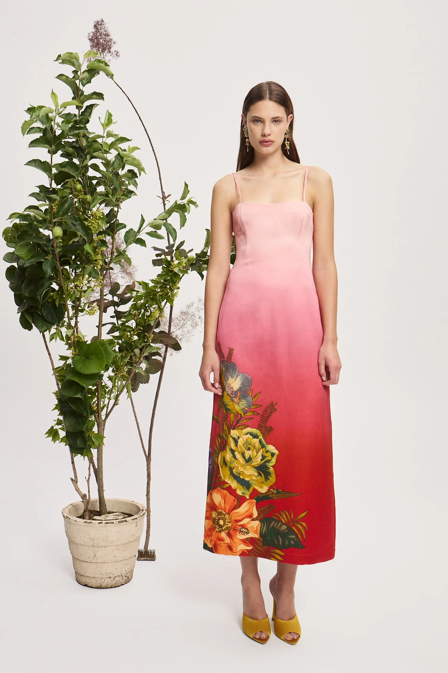 INEZ MIDI DRESS sold by Alemais