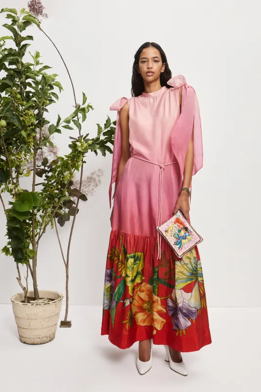 INEZ SILK GOWN sold by Alemais