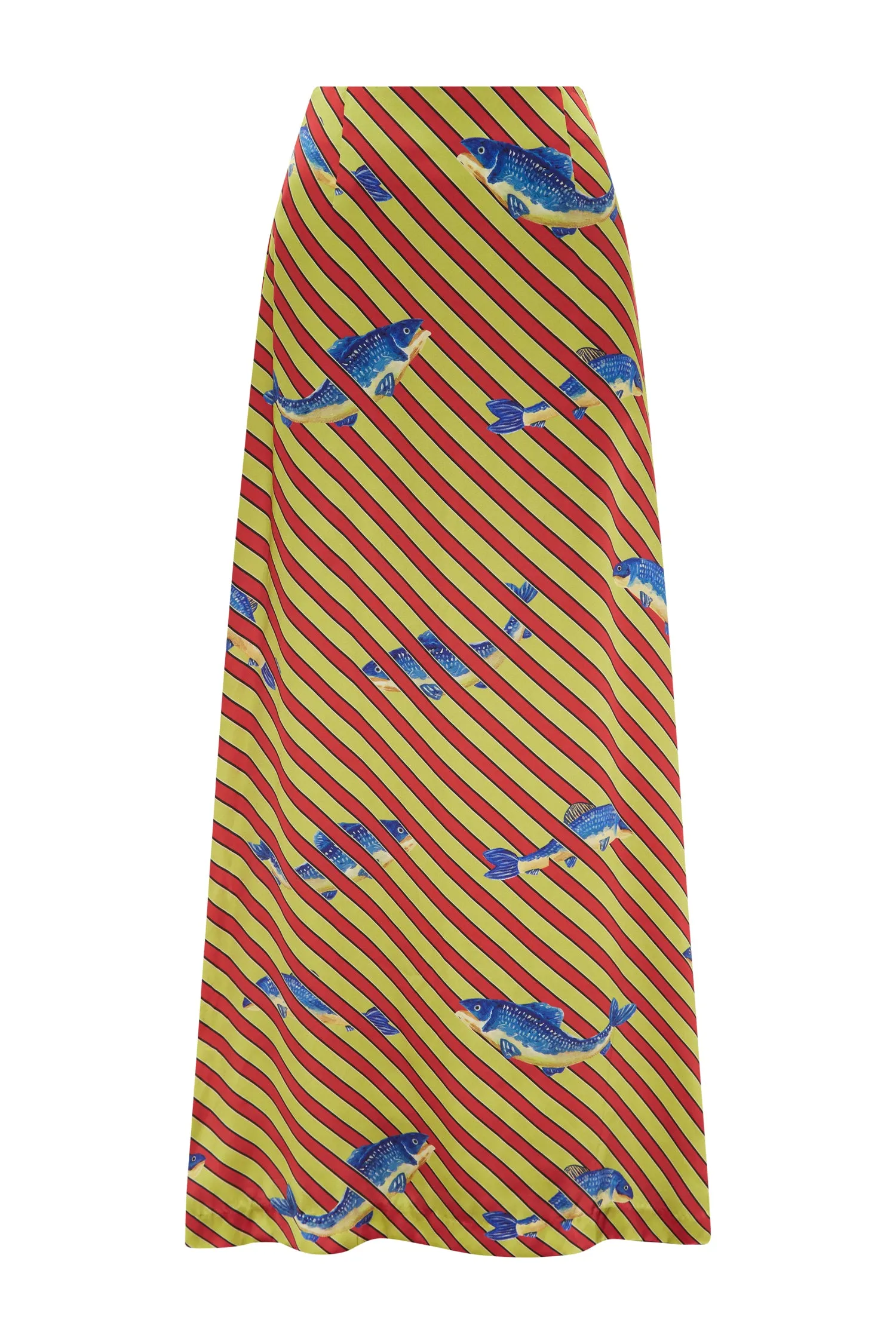 LORENZA SILK SKIRT sold by Alemais product image thumbnail 2