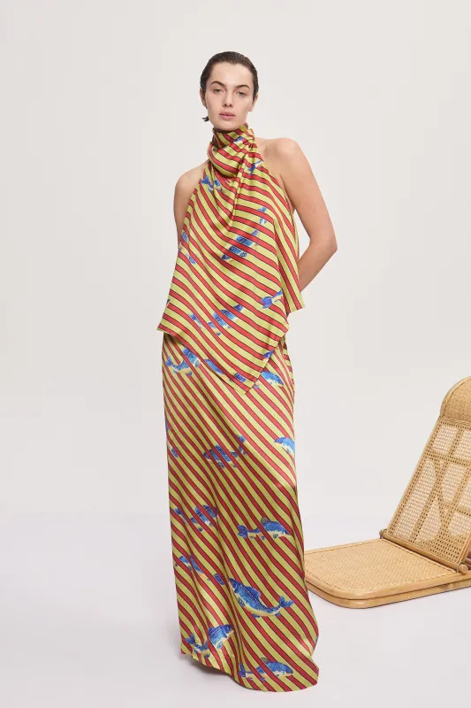 LORENZA SILK TOP made by Alemais