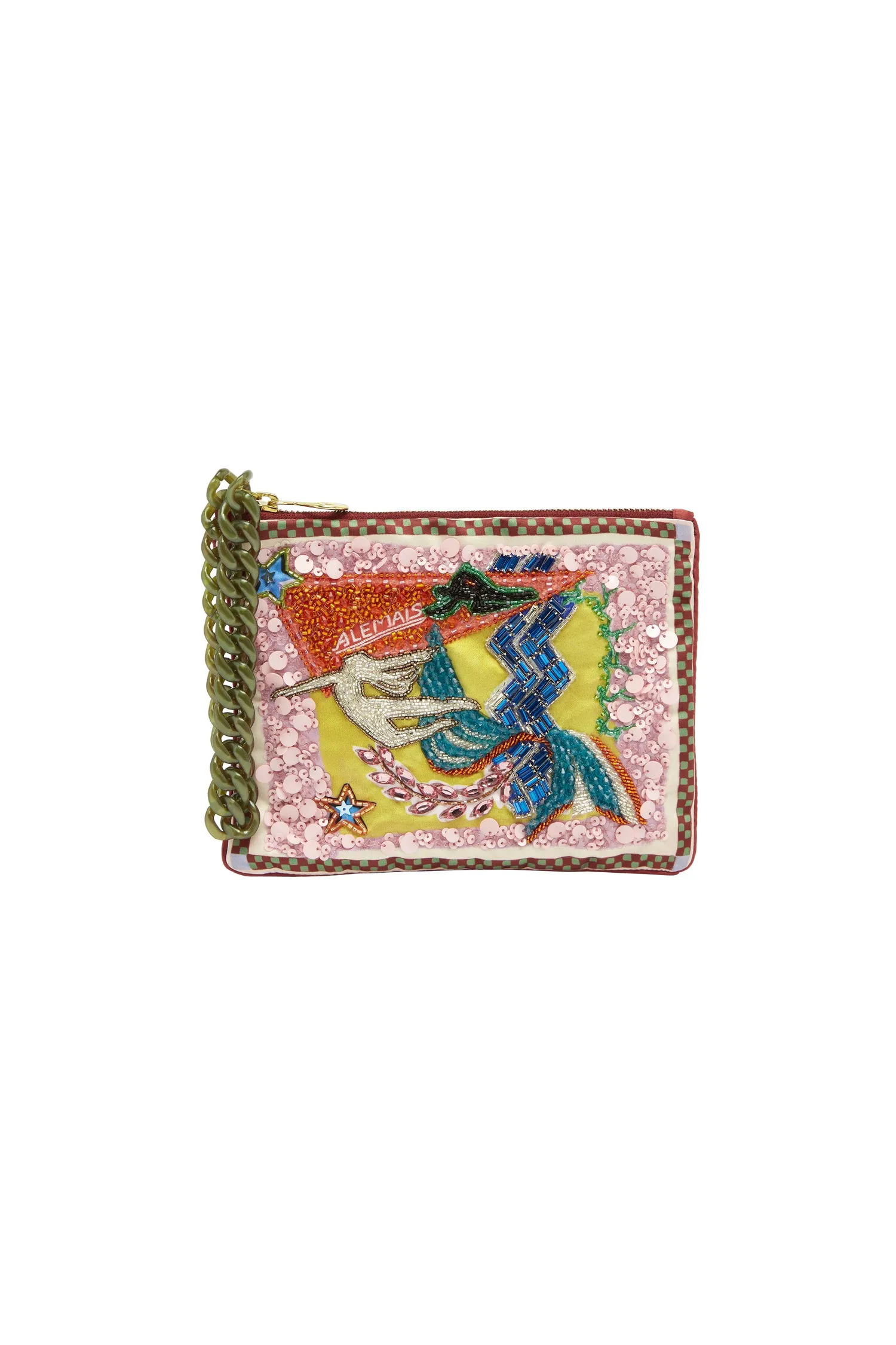 LUCKY PACE BEADED CLUTCH sold by Alemais product image thumbnail 2