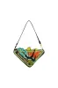 LUCKY PACE BEADED TRIANGLE CLUTCH sold by Alemais