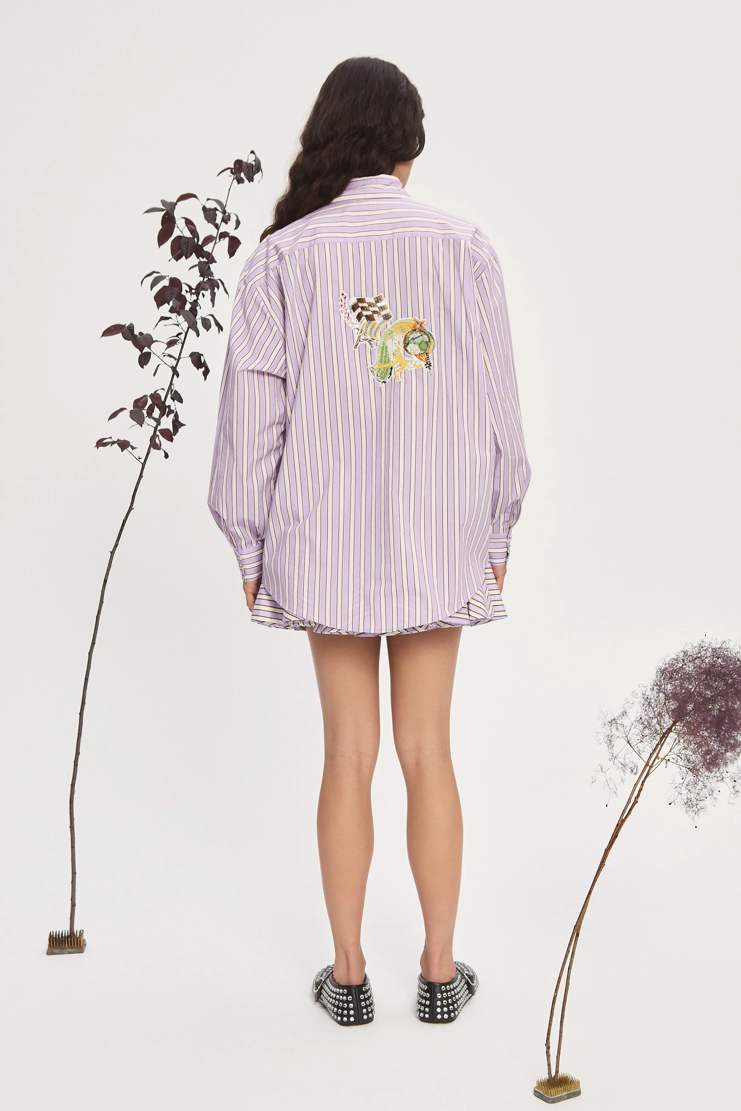 LUCKY PACE EMBELLISHED SHIRT sold by Alemais product image thumbnail 4