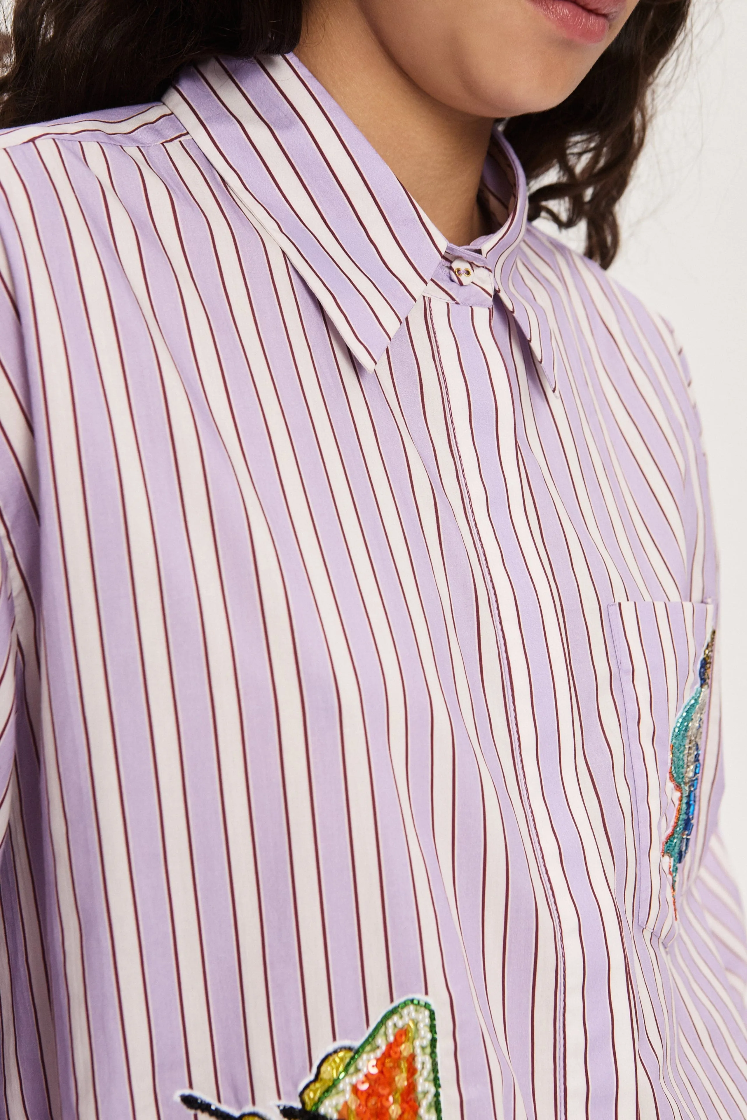 LUCKY PACE EMBELLISHED SHIRT sold by Alemais product image thumbnail 5