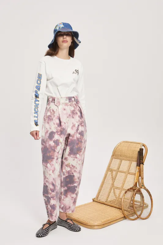 LUCKY PACE LONG SLEEVE LOGO TEE sold by Alemais