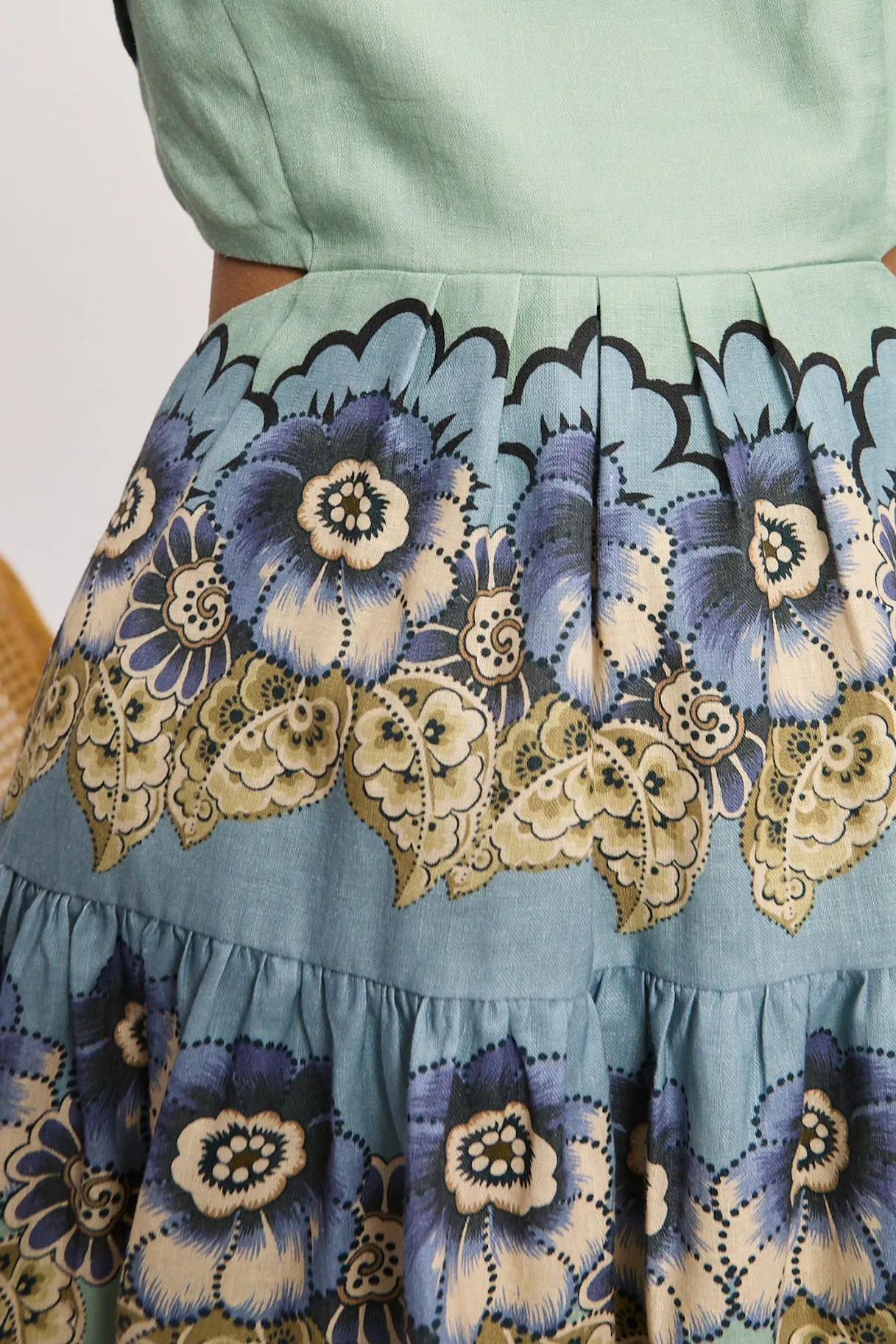 MADALENA CUT OUT MINI DRESS sold by Alemais product image thumbnail 5