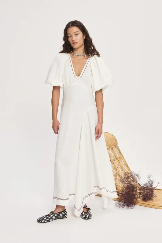 MAGNOLIA MIDI DRESS sold by Alemais