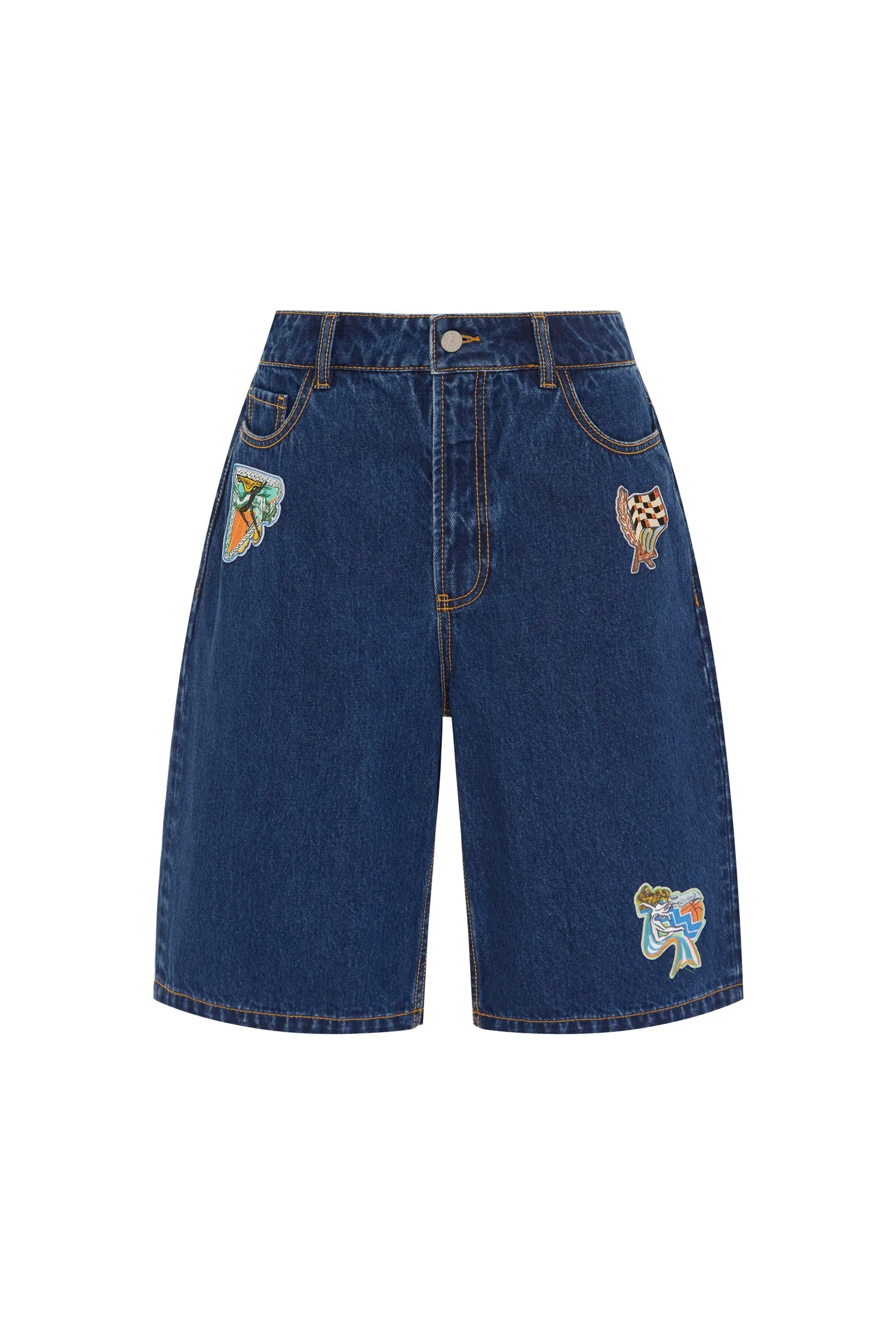 SPEEDY DENIM SHORT sold by Alemais product image thumbnail 2