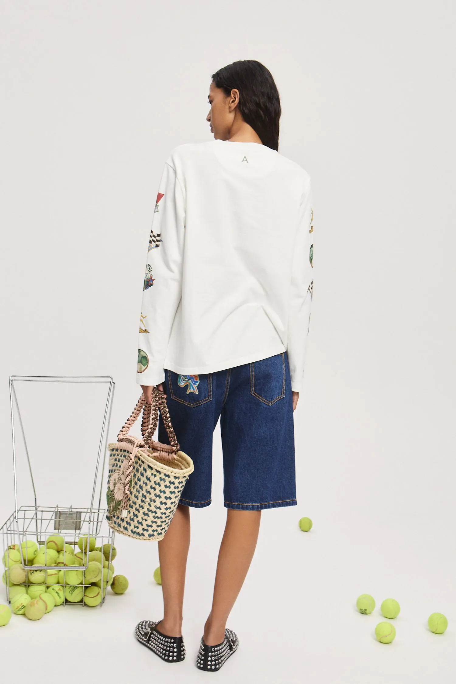 SPEEDY DENIM SHORT sold by Alemais product image thumbnail 4