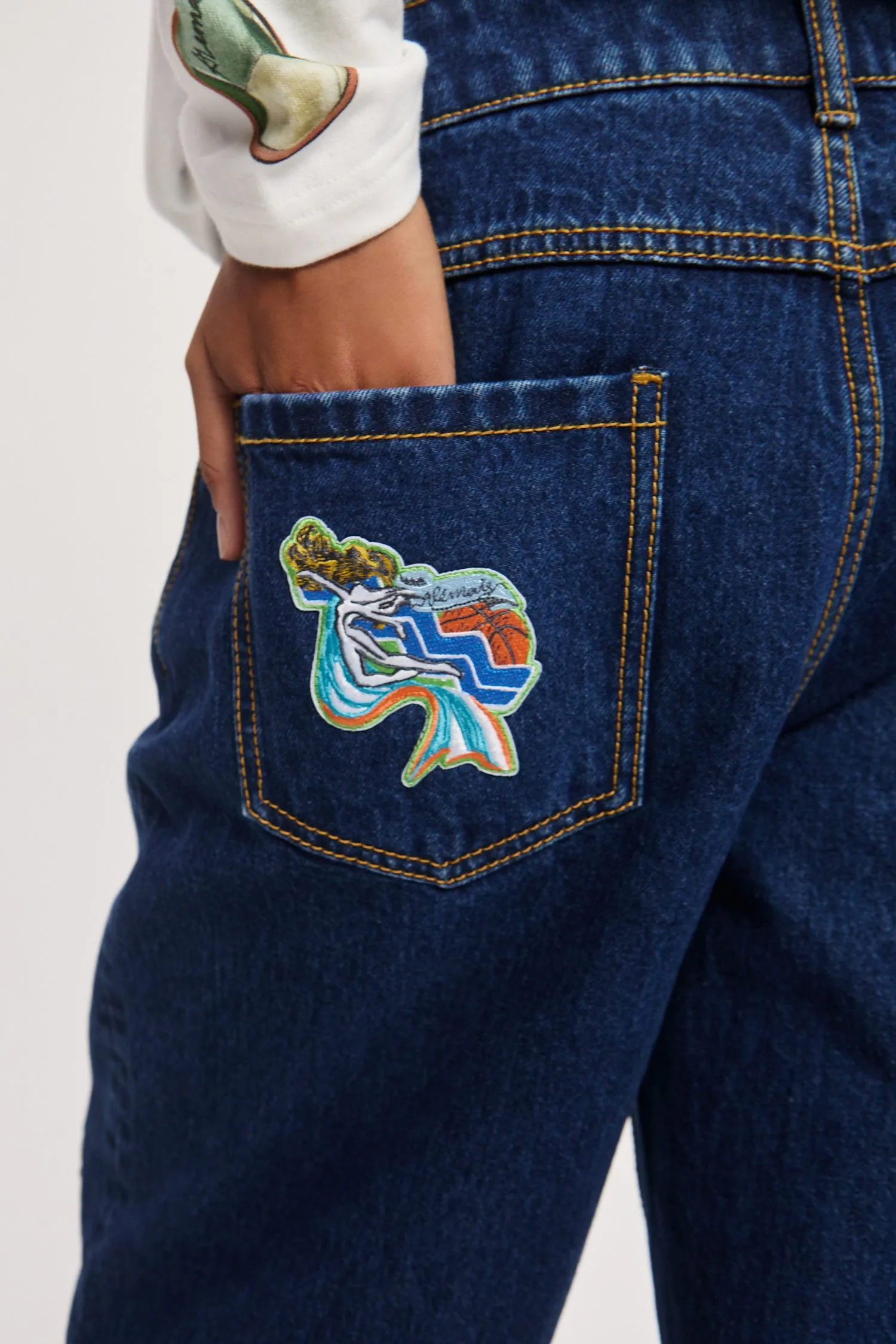 SPEEDY DENIM SHORT sold by Alemais product image thumbnail 5