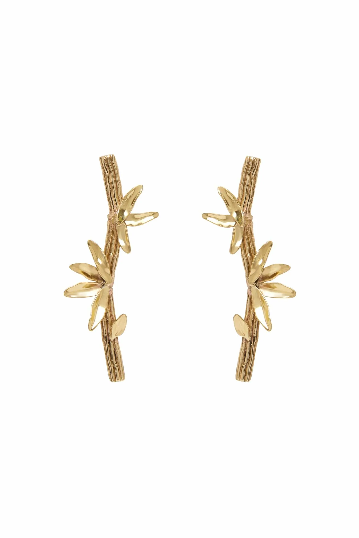 TEAM SPIRIT BAMBOO EARRINGS sold by Alemais product image thumbnail 2