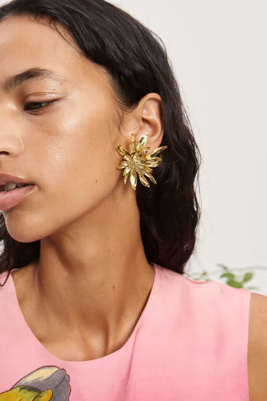 TEAM SPIRIT CASCADE PETAL EARRINGS sold by Alemais